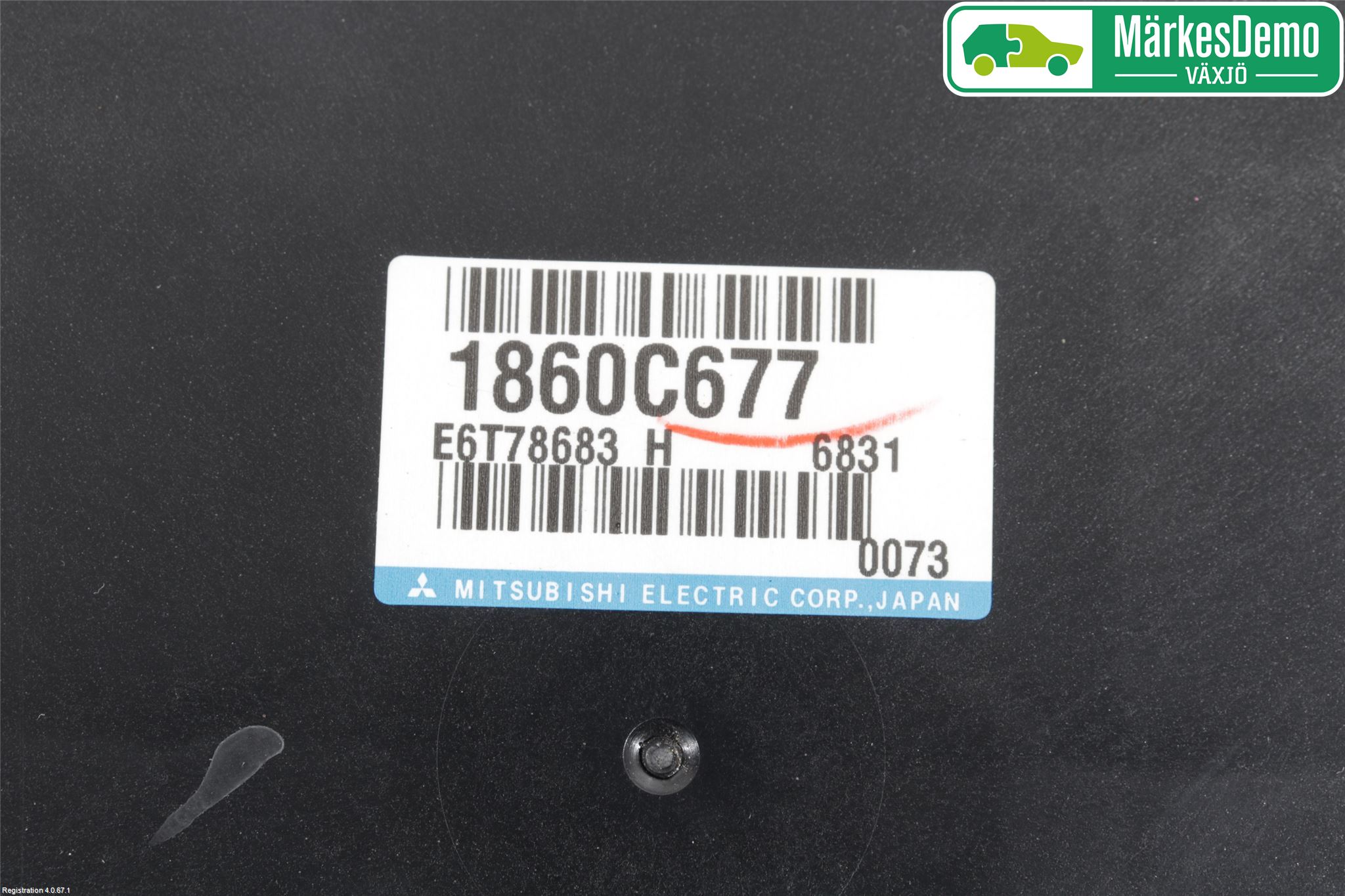 Mitsubishi ASX 10-22 Styrenhet Insprut Bensin