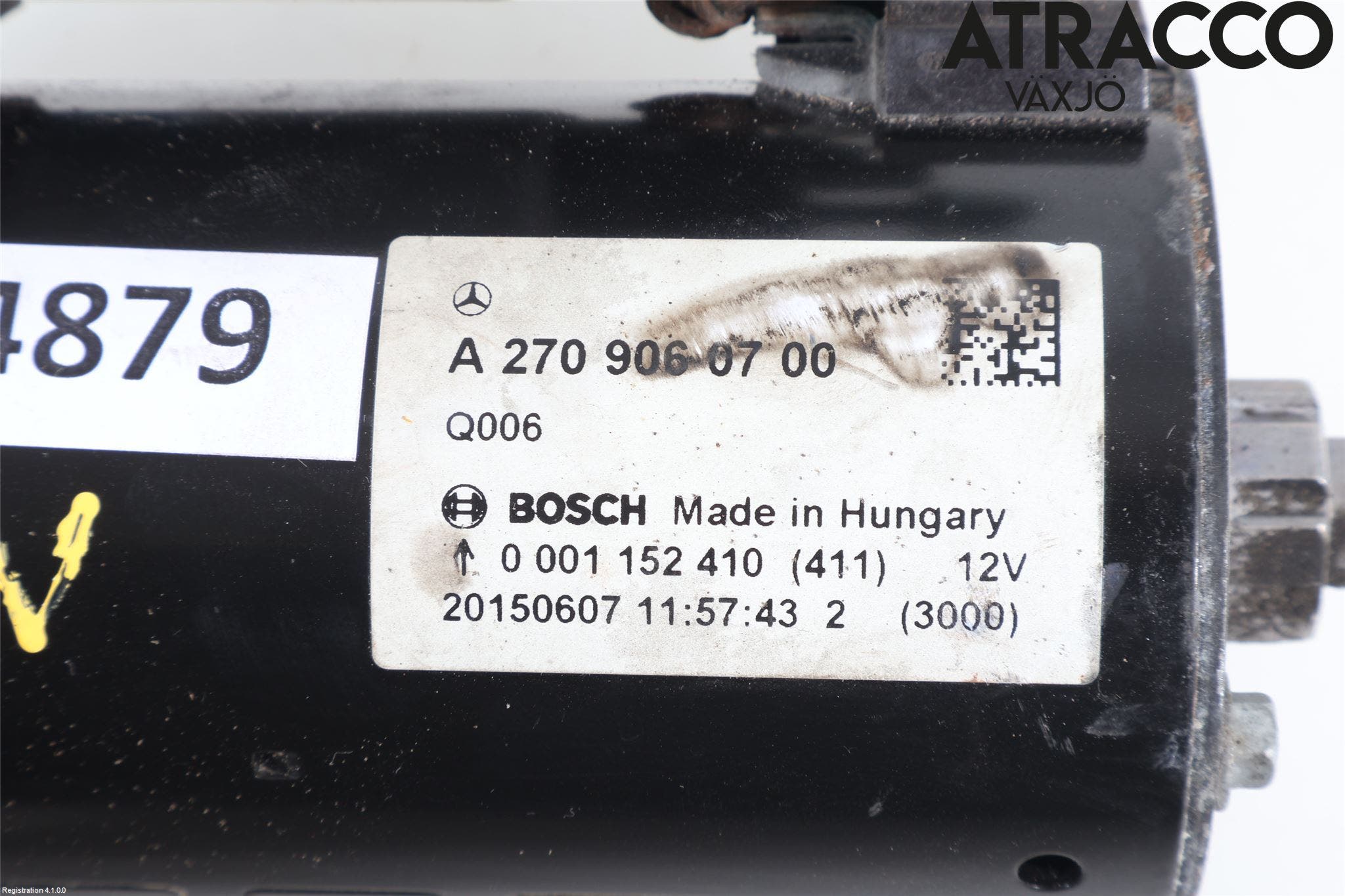 Mercedes-Benz MB CLA-KLASS (C117/X117) 13-19 Startmotor