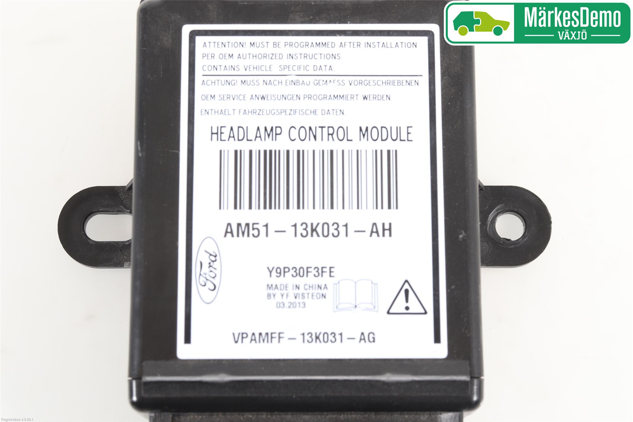 Ford FOCUS 11-14 Styrenhet Strålkastare