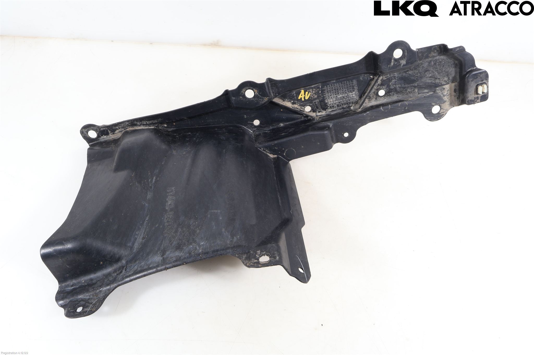Toyota COROLLA 19- Hasplåt Plåt-Plast