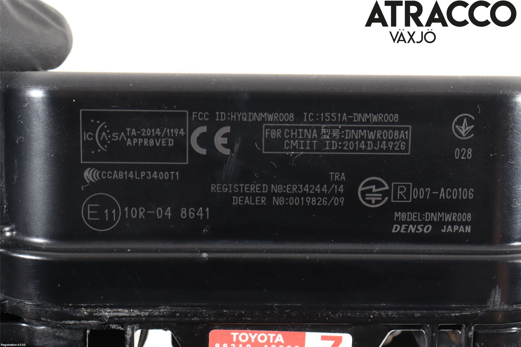 Toyota PRIUS (ZVW50) 16-21 Sensor Aktivt Kollisionsskydd