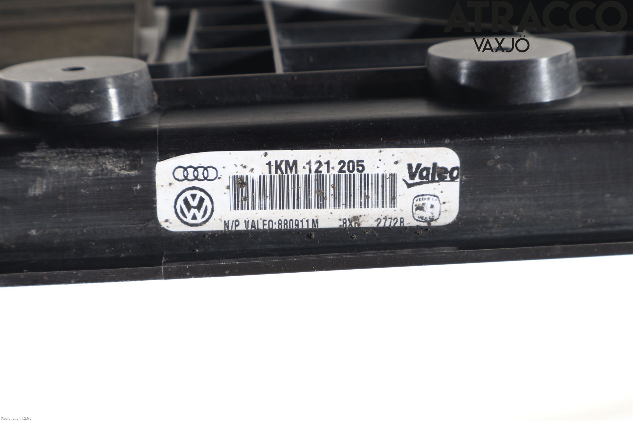 Volkswagen VW GOLF VI 09-13 Kylfläktkåpa