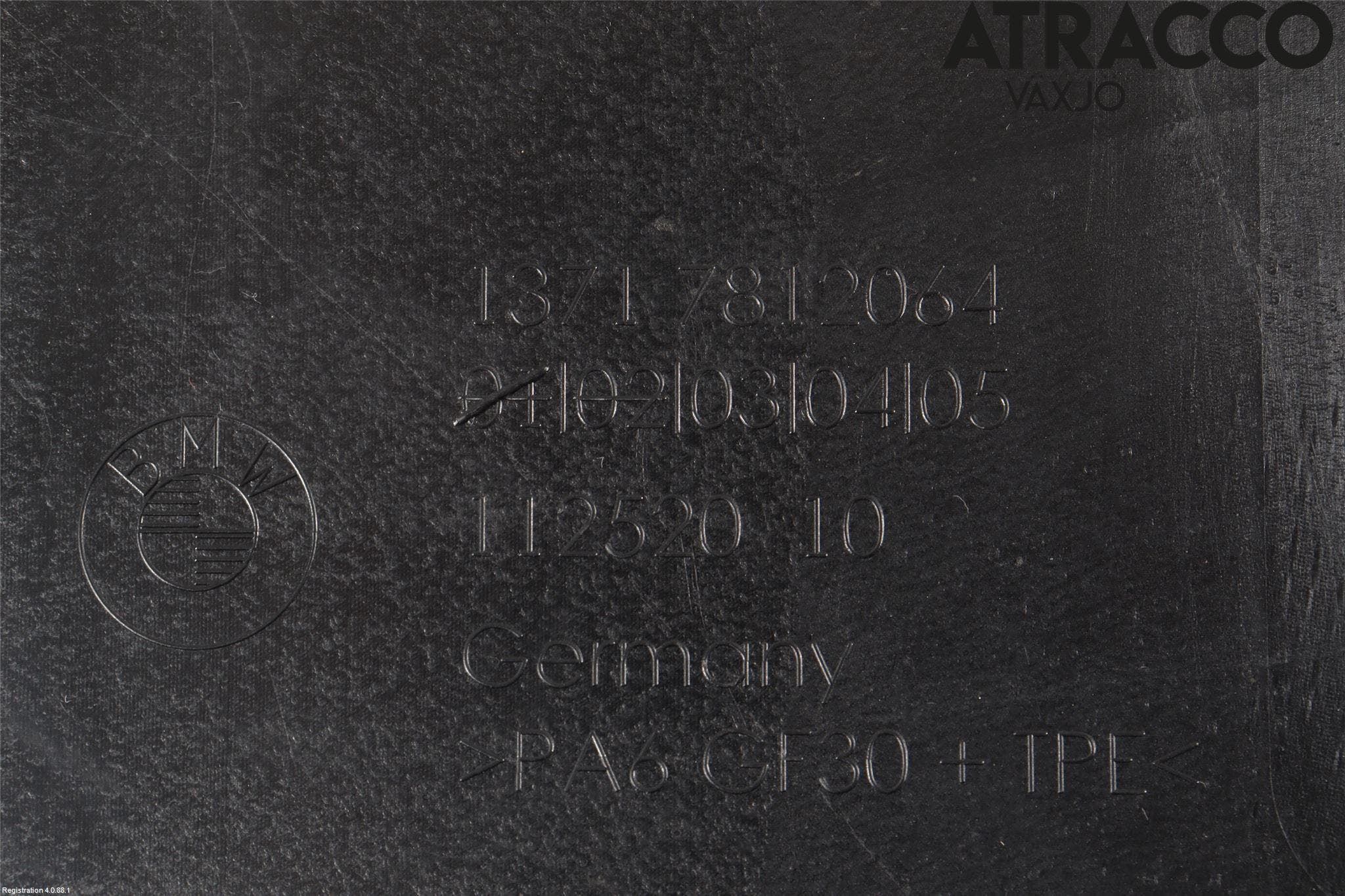 BMW 5 F10/F11/F18 09-17 Luftrenare