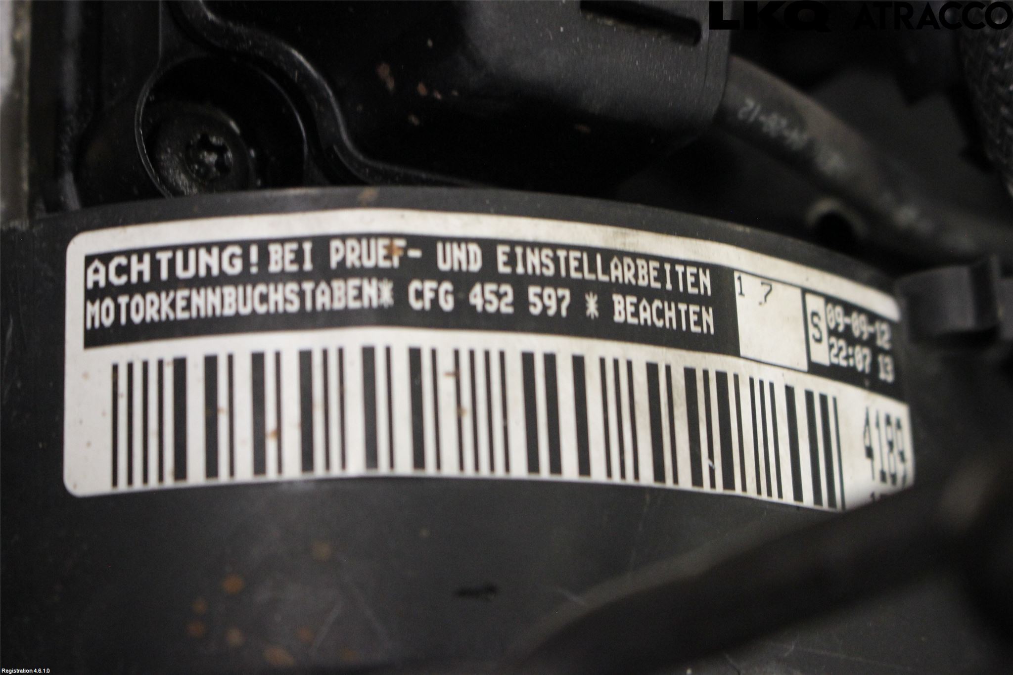 Volkswagen VW PASSAT 11-14 Motor Diesel