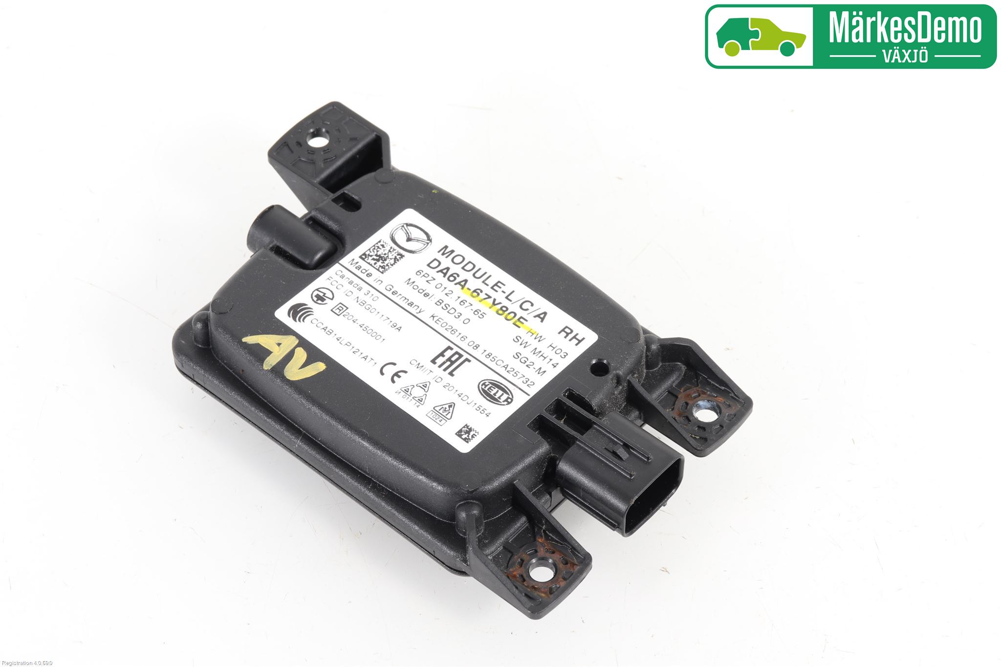 Mazda 2 (DJ) 15-22 Sensor Aktivt Kollisionsskydd