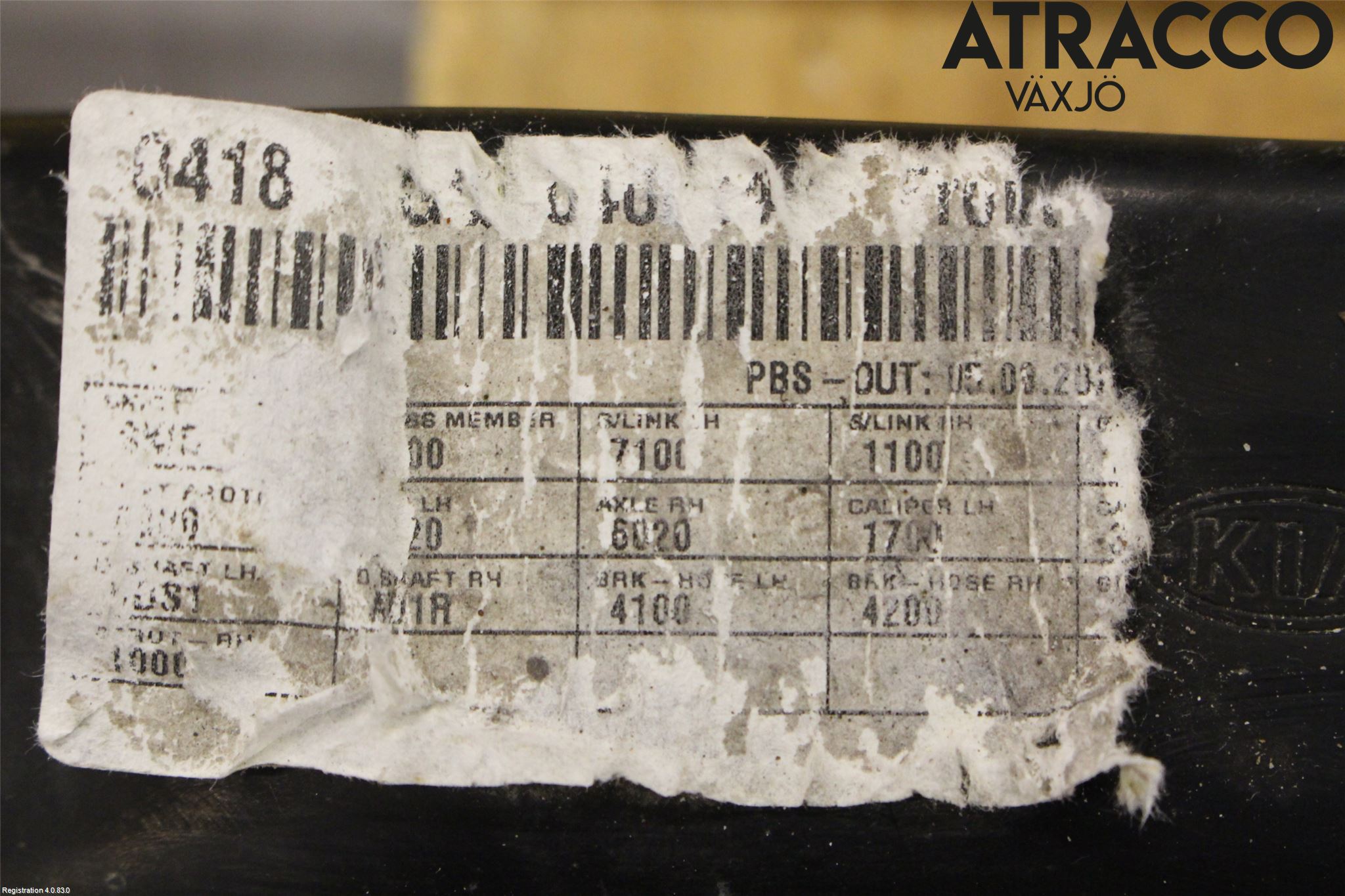 Hyundai i10 LA 20- Framvagnsbalk