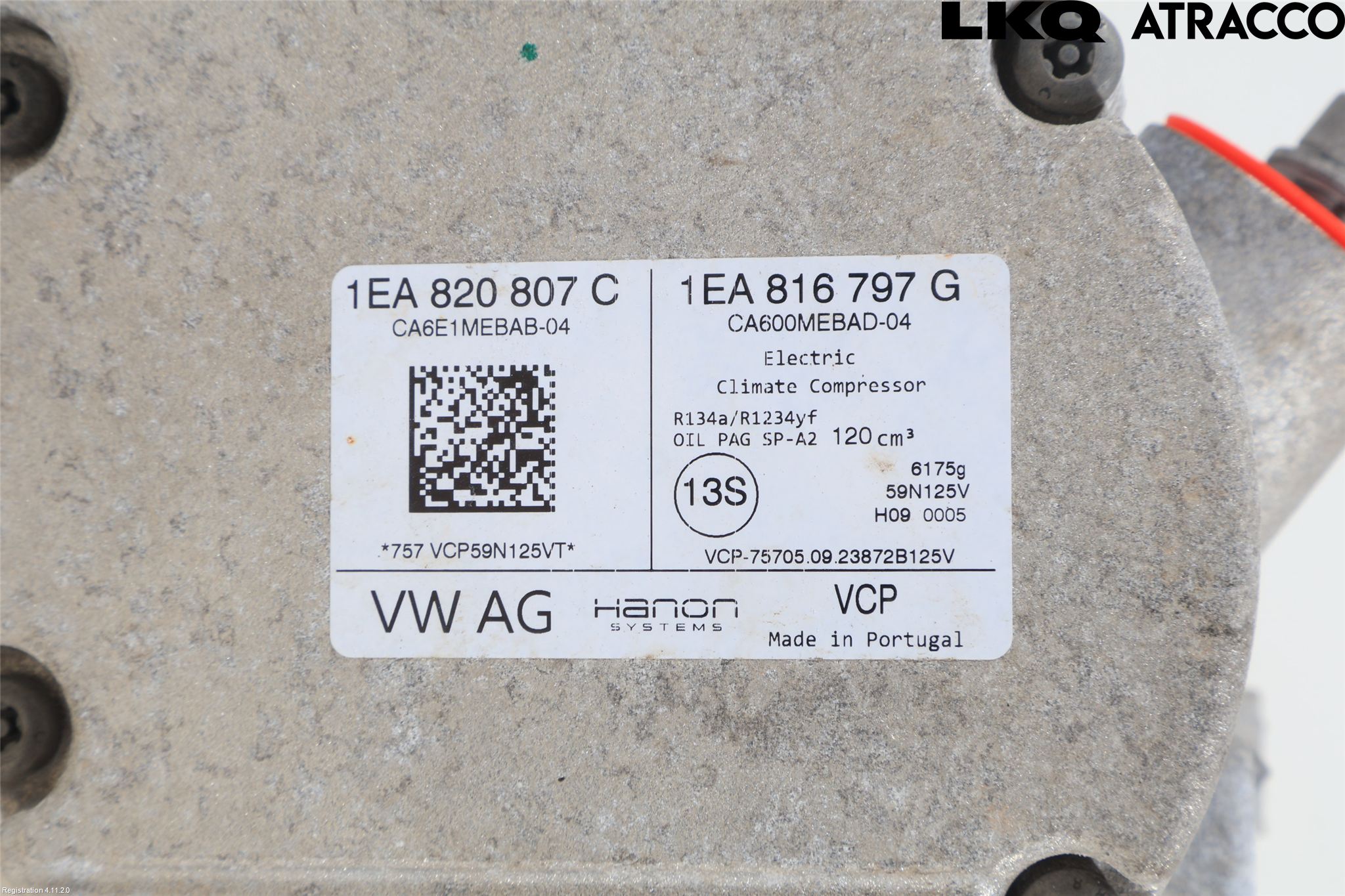 Volkswagen VW ID BUZZ/CARGO 22- Ac Kompressor