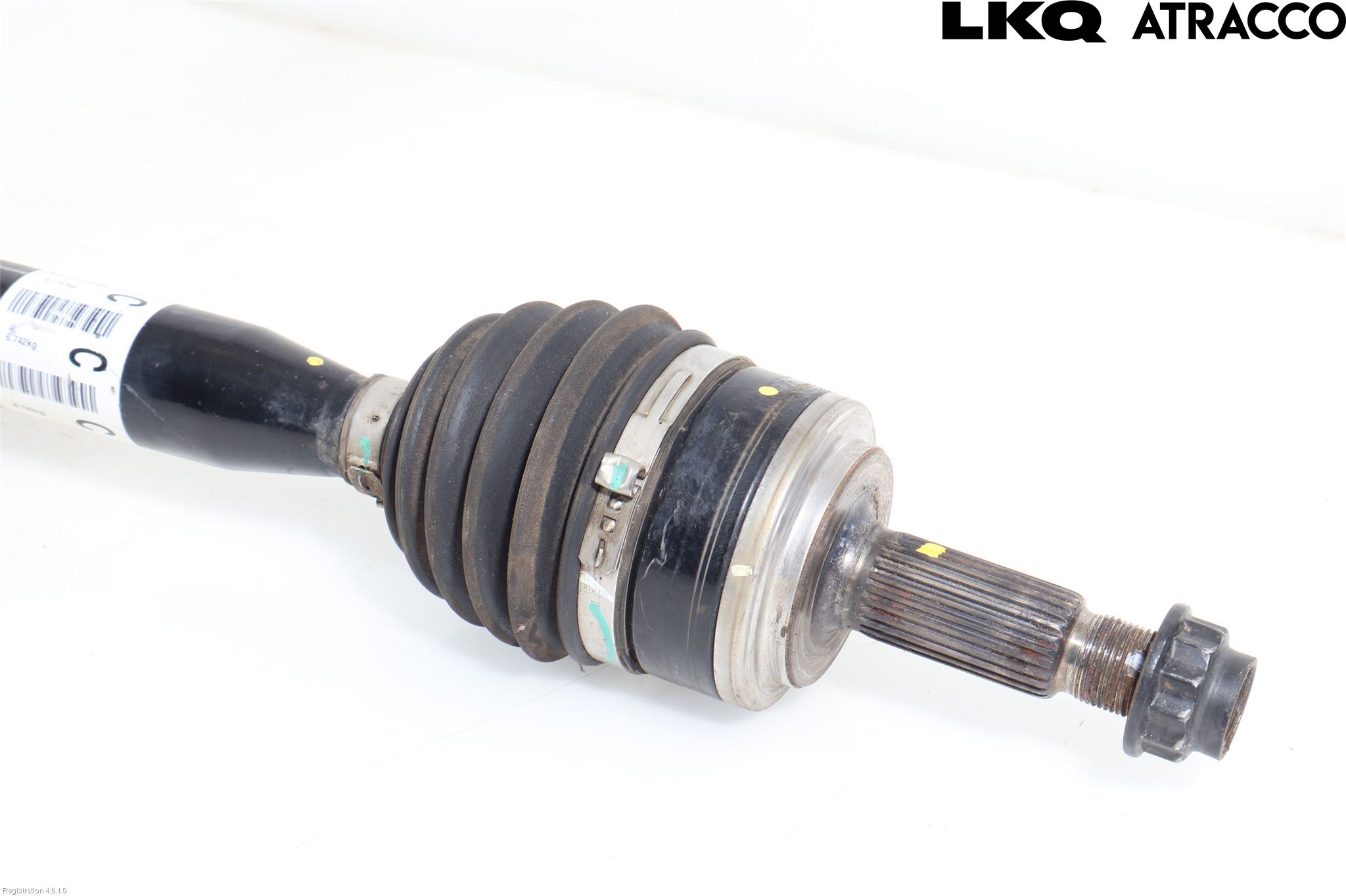 Toyota C-HR 16-23 Drivaxel Fram Höger