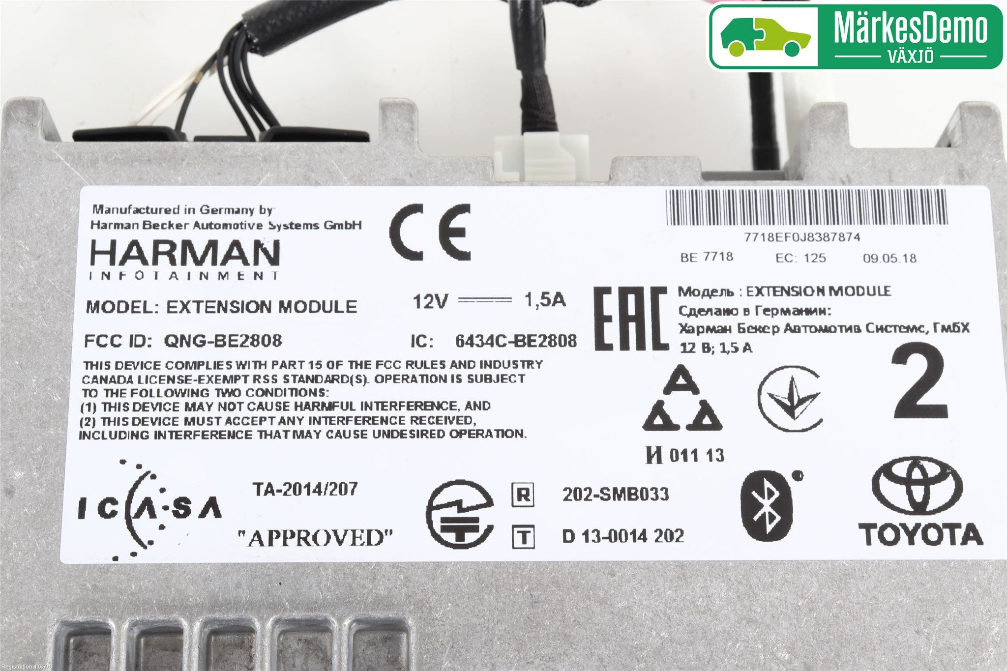 Toyota YARIS XP130 15-20 Cd Radio - Multimediapanel