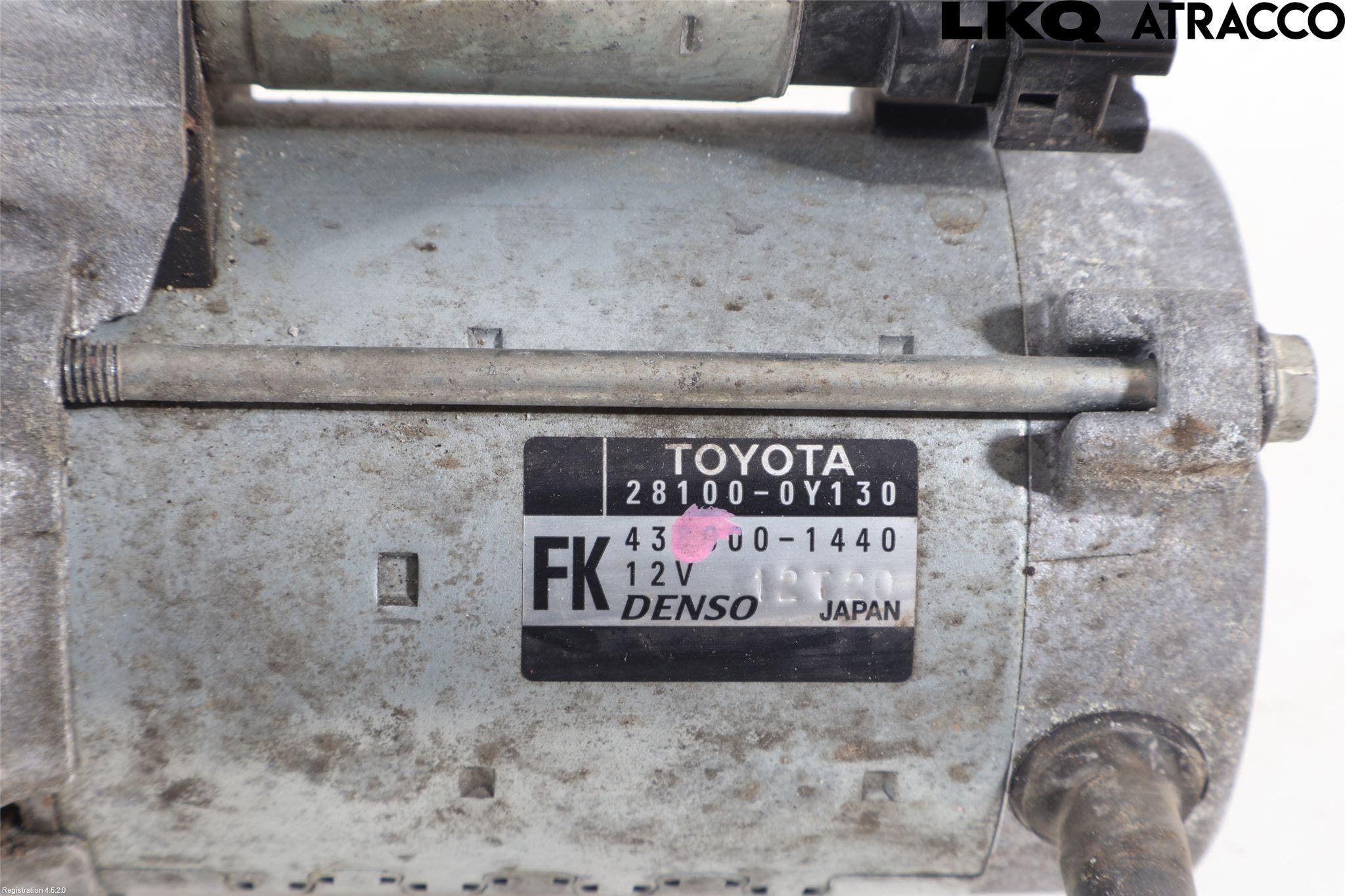 Toyota YARIS XP130 15-20 Startmotor