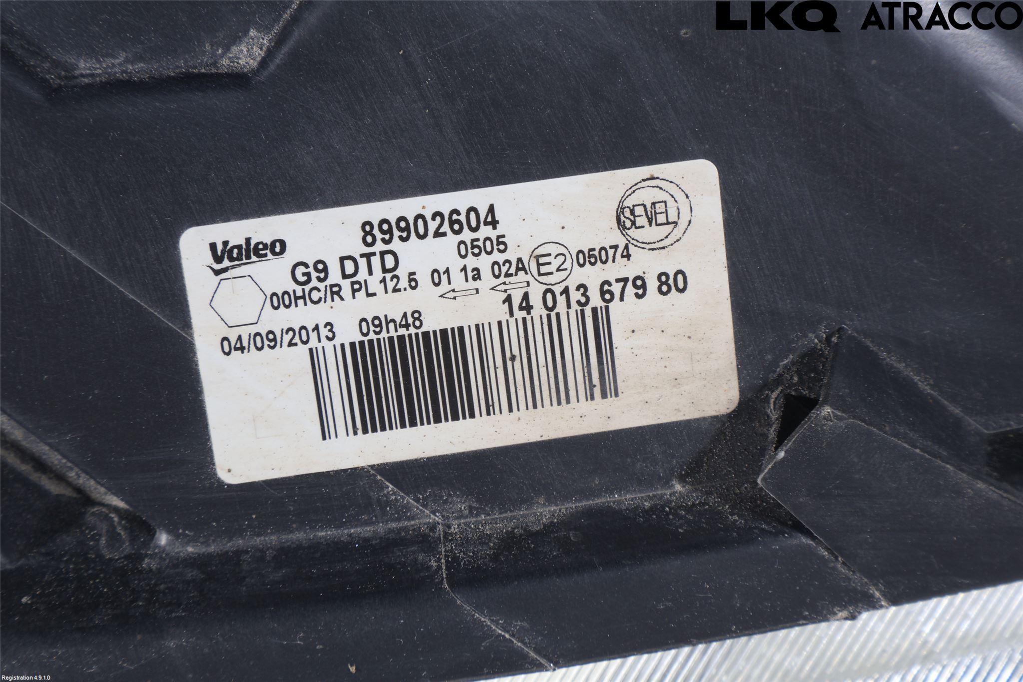 Toyota PROACE I 13-16 Strålkastare Höger