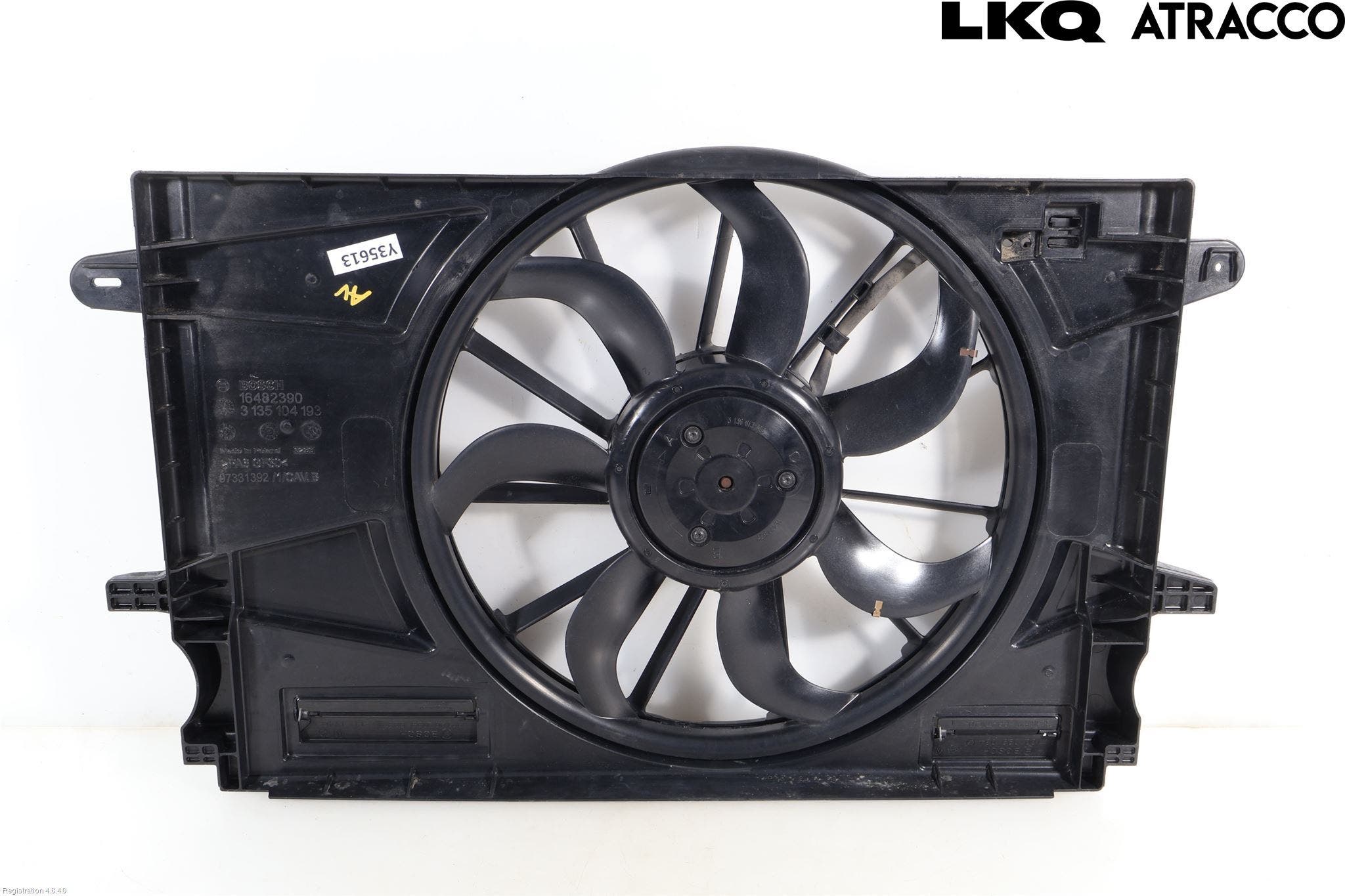 Opel ASTRA K 16-22 Kylfläktkåpa