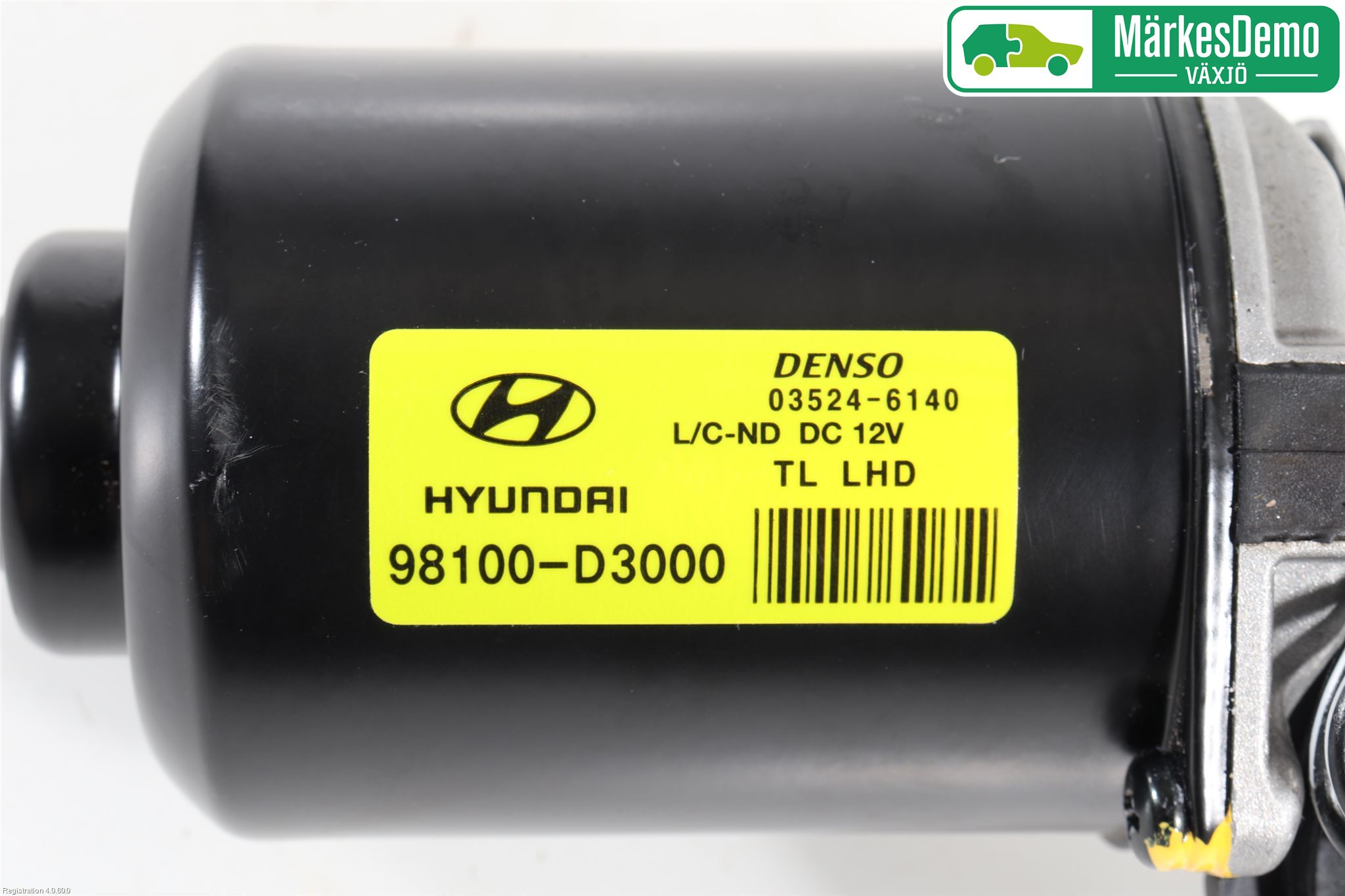 Hyundai TUCSON 05- Torkarmotor Vindruta