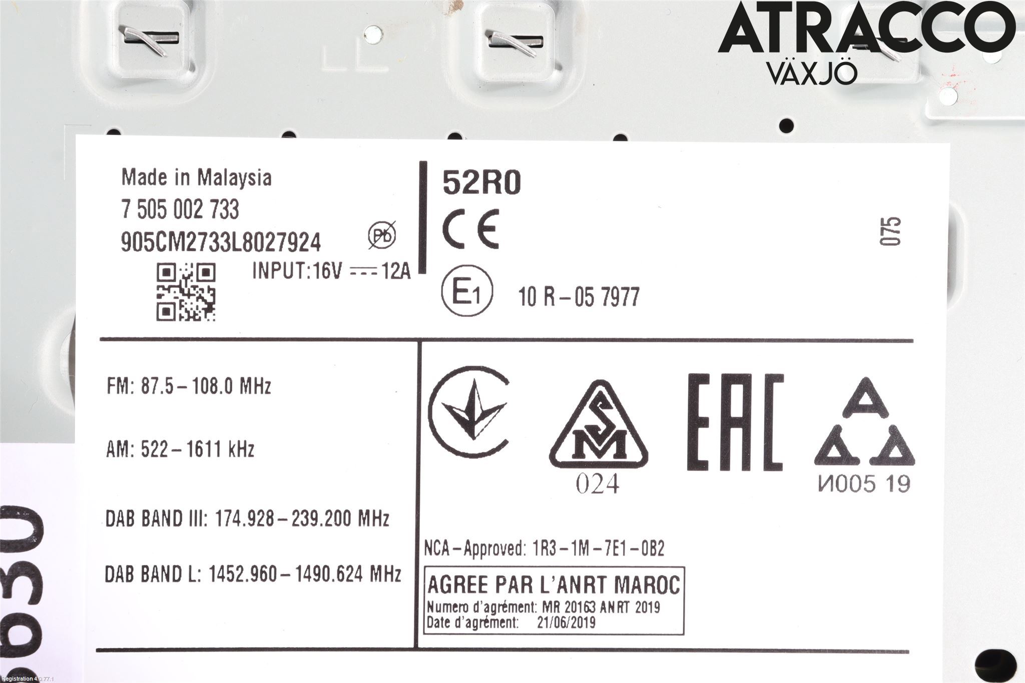 Suzuki SWIFT 17-24 Cd Radio - Multimediapanel
