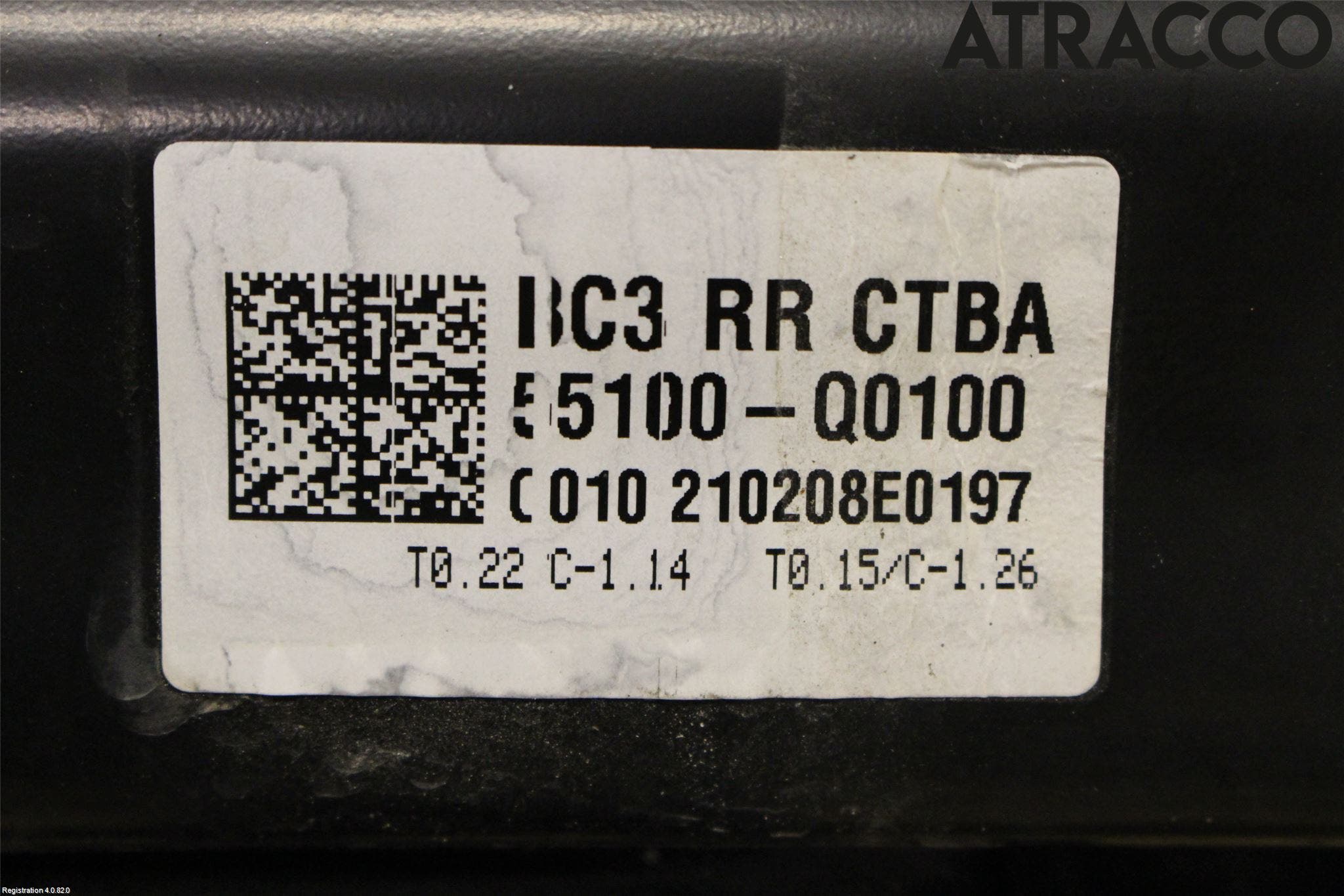 Hyundai i20 BC 21- Bakaxelbalk