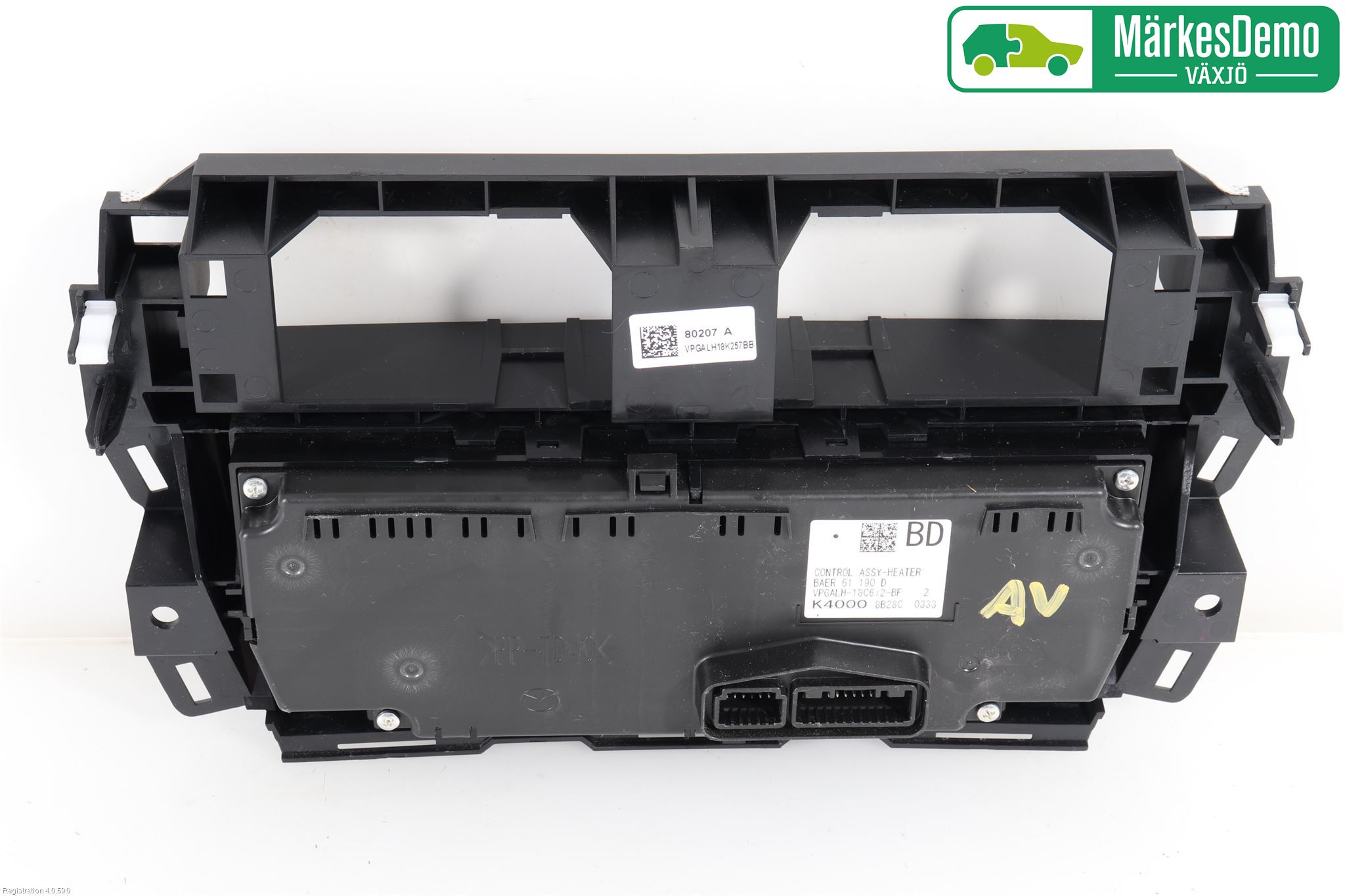 Mazda 3 III 14-19 Ac Styrenhet Ac Manöveren