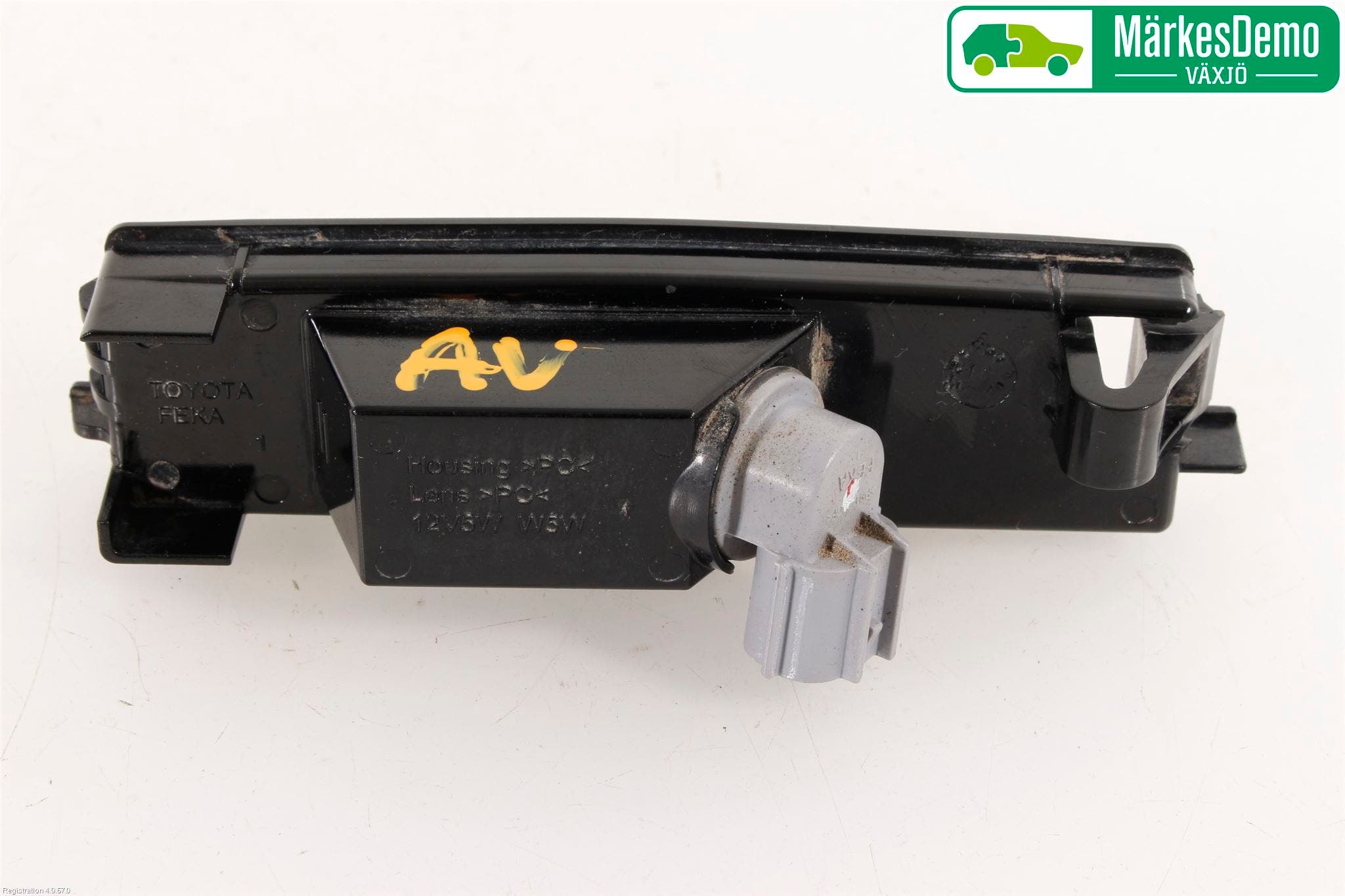 Toyota AYGO 15-21 Skylt Belysning