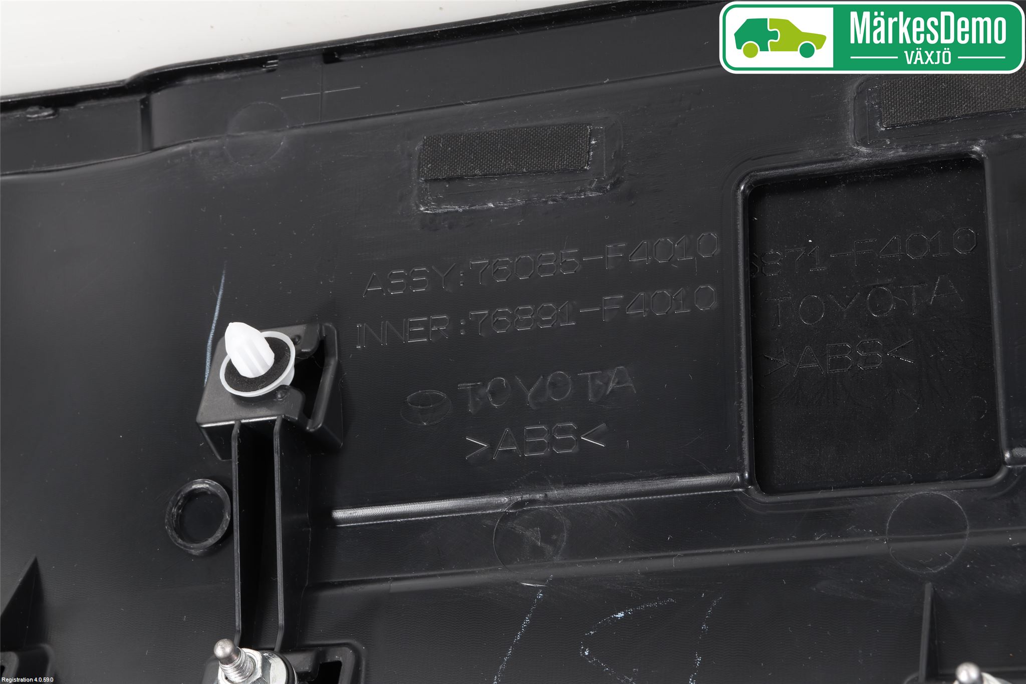 Toyota C-HR 16-23 Spoiler Baklucka