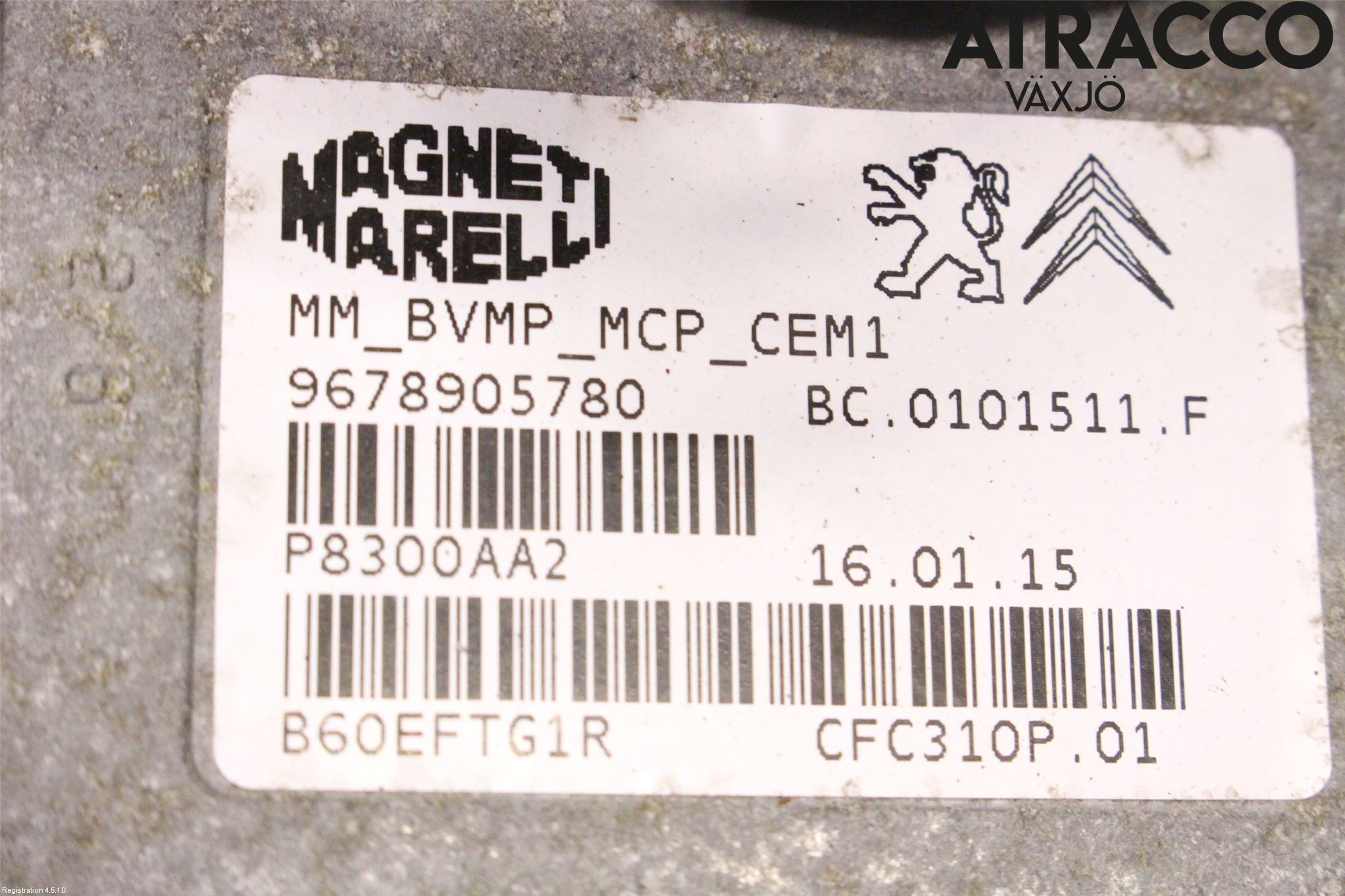 Citroen BERLINGO 08-18 Växellåda Automat