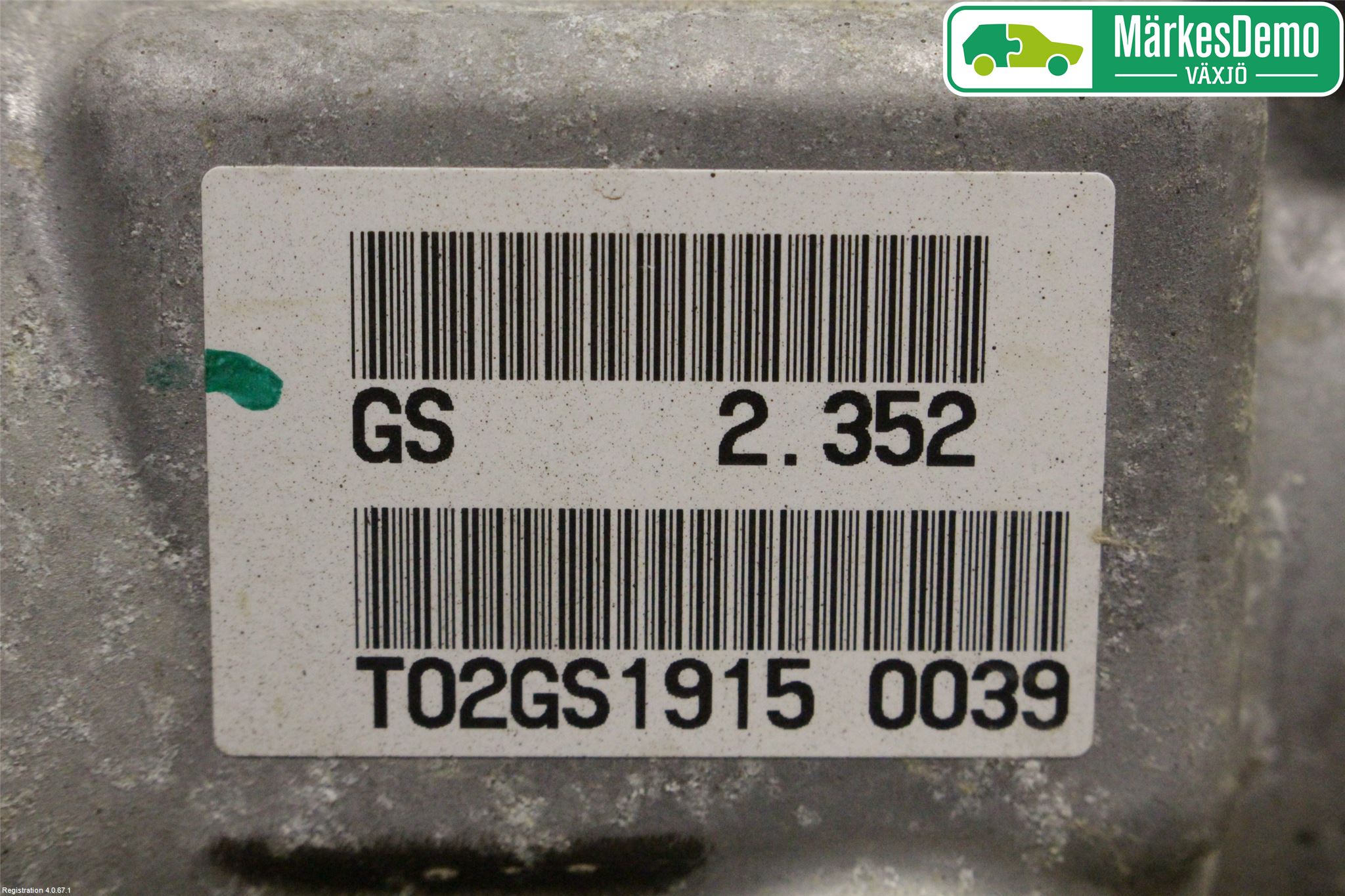 Mitsubishi ASX 10-22 Bakväxel-Diff