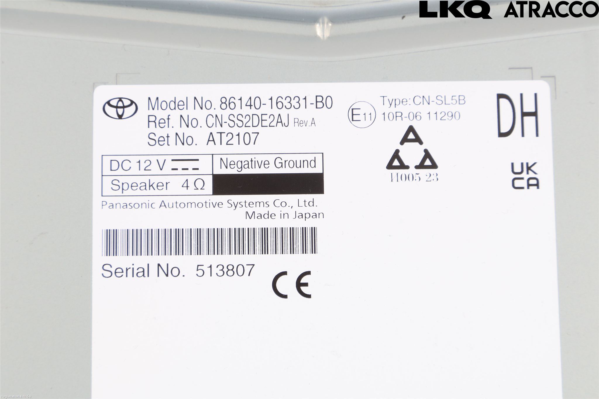 Toyota COROLLA CROSS XG10 22- Cd Radio - Multimediapanel