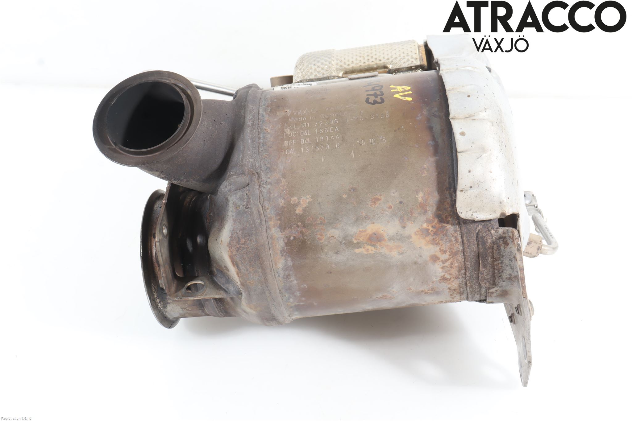 Volkswagen VW TIGUAN 07-16 Avgas Partikelfilter