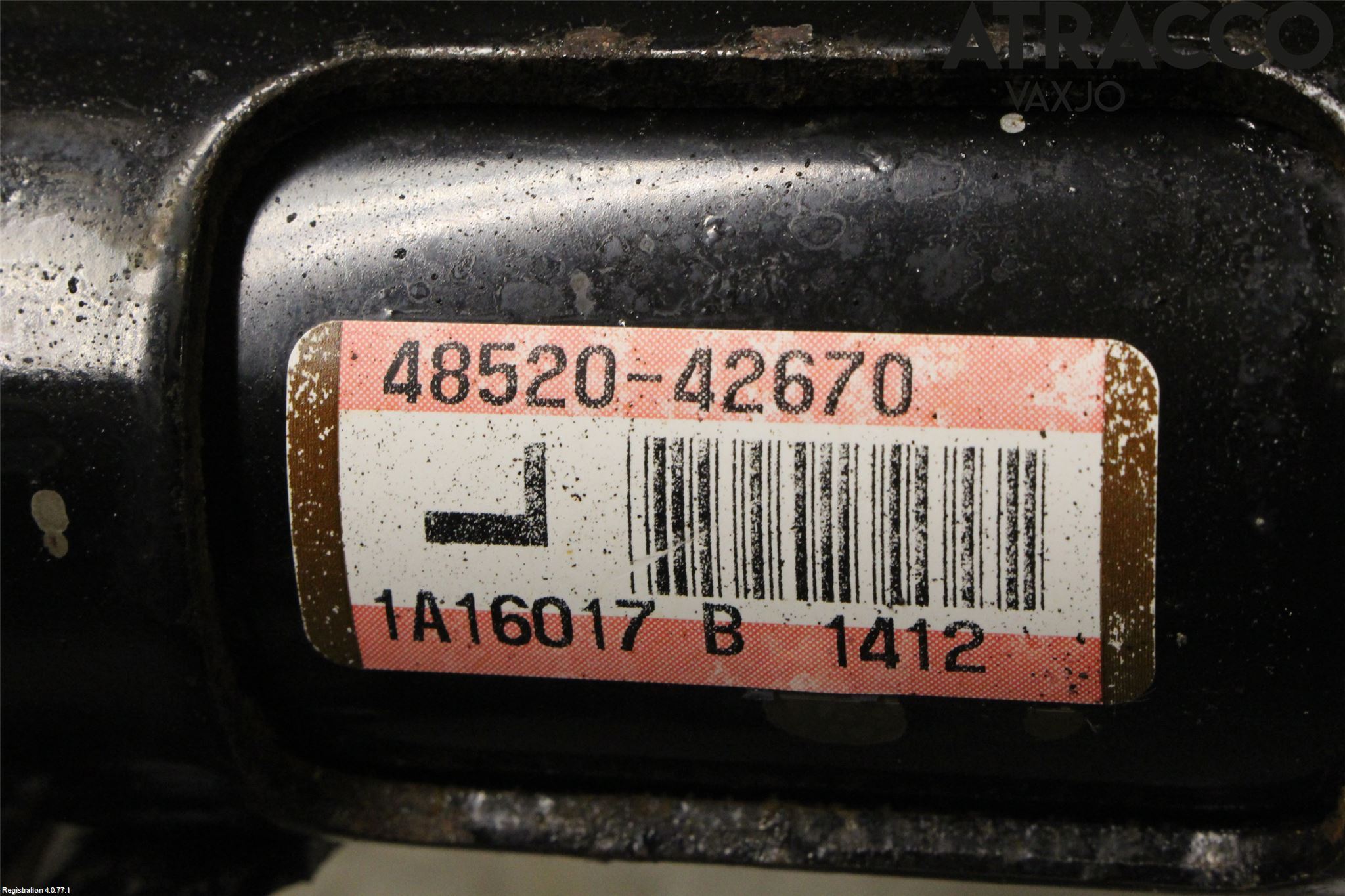 Toyota RAV4 13-18 Fjäderben Fram Vänster