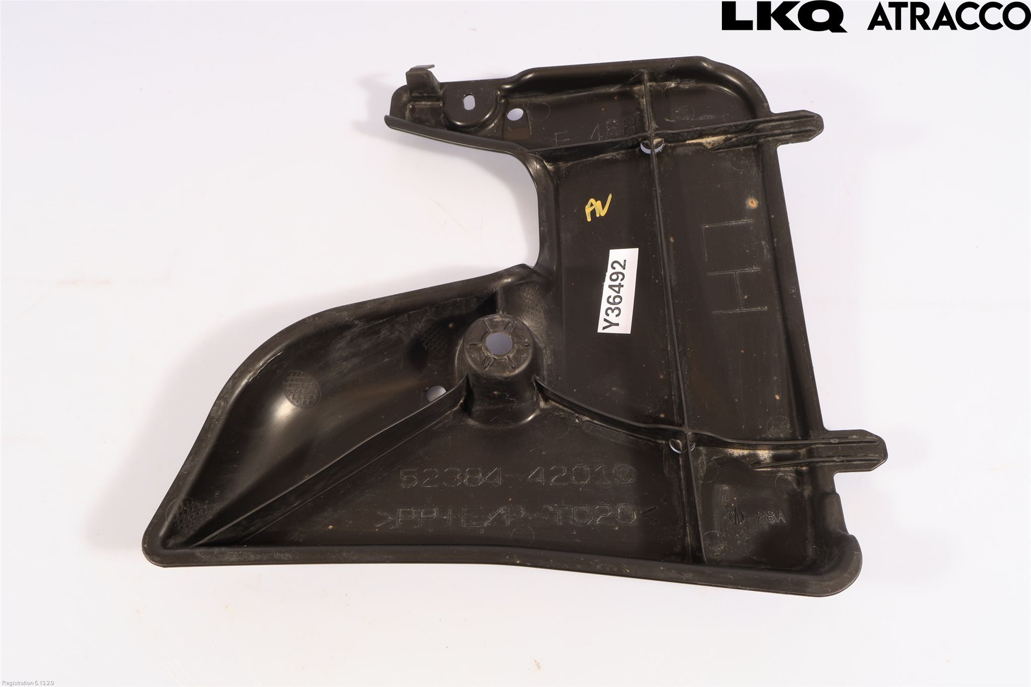 Toyota bZ4X EA10 22- Hasplåt Plåt-Plast