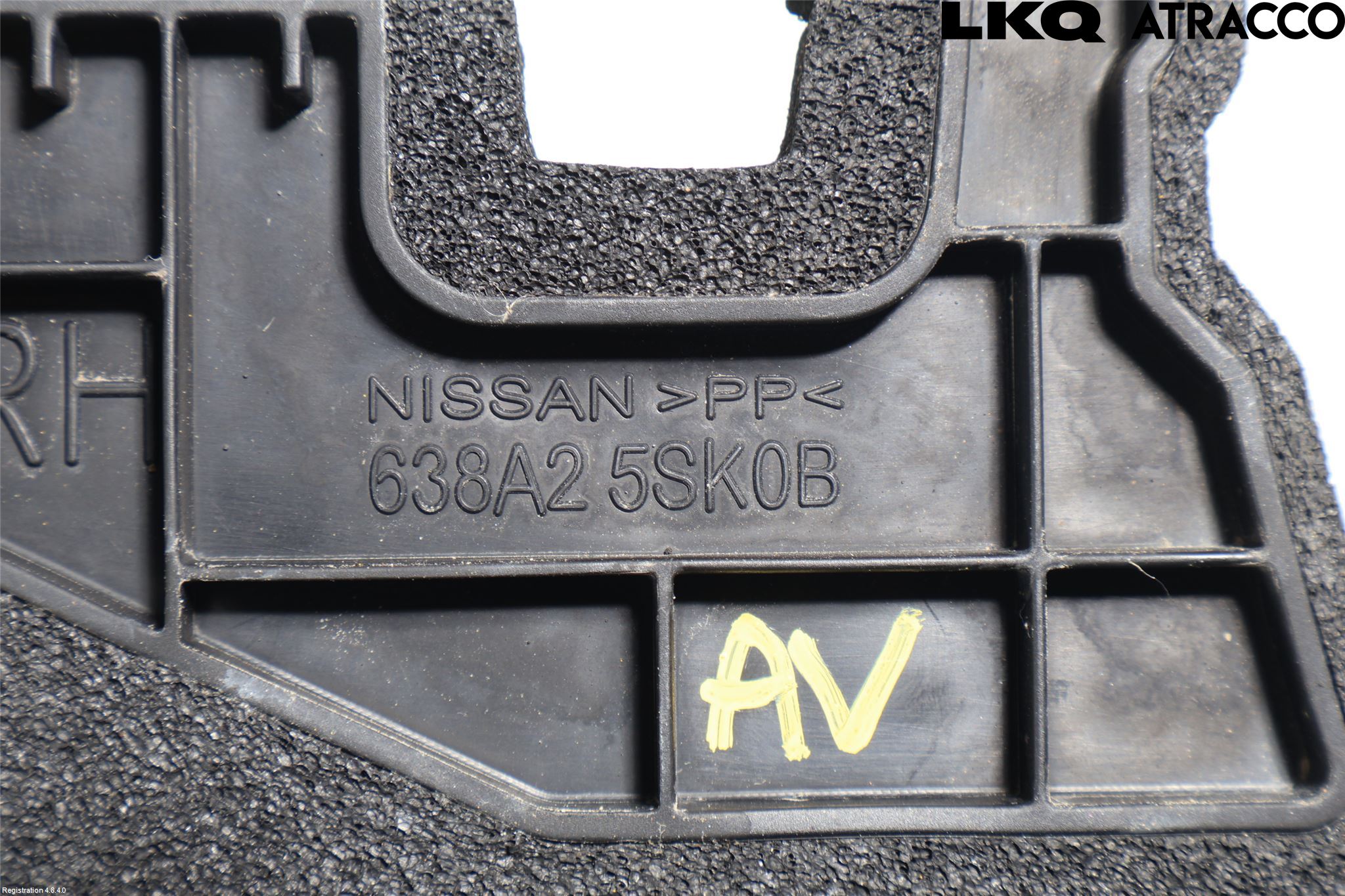 Nissan LEAF 18- Skärm Hörn Utfyllnad Fram