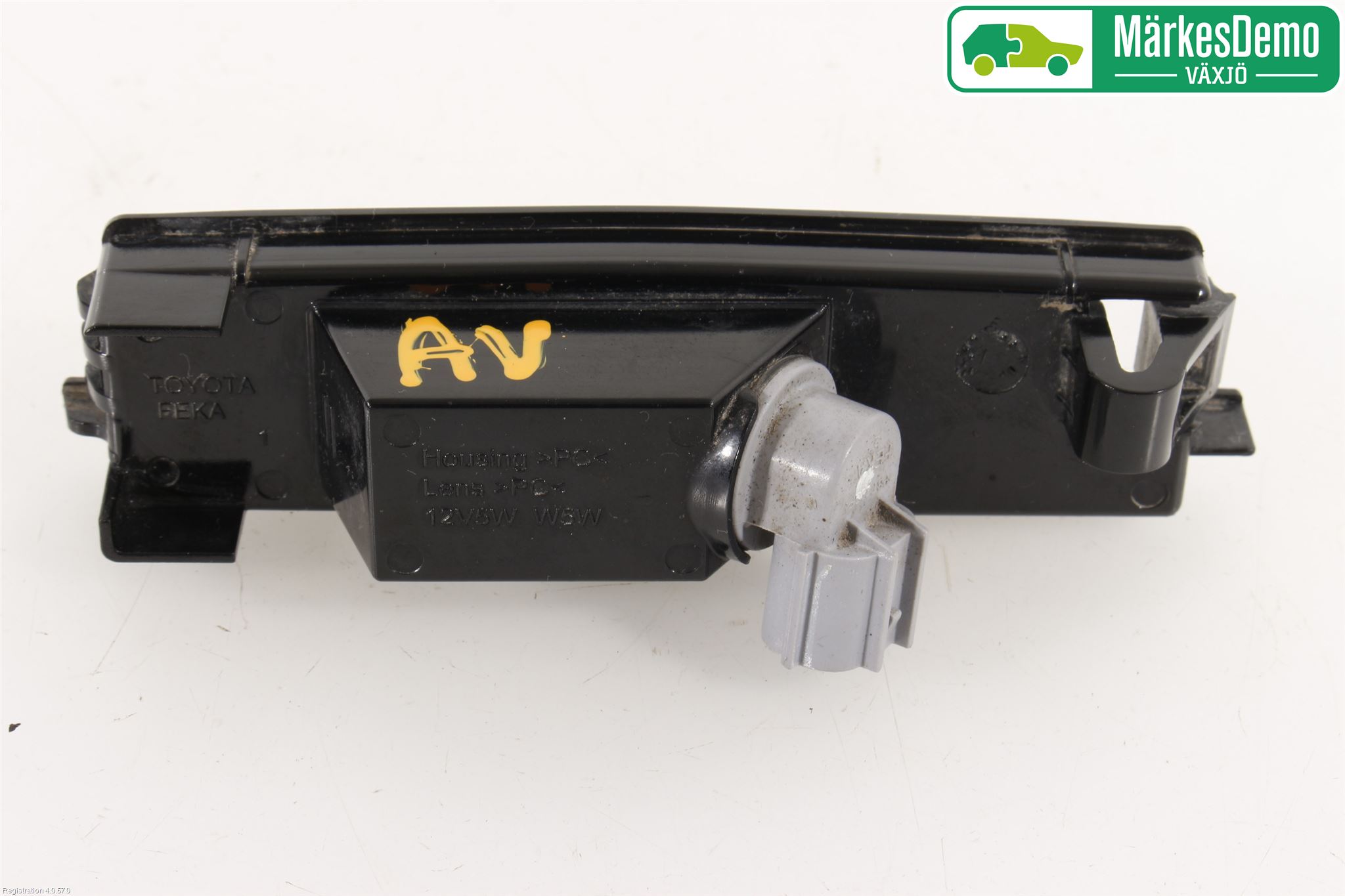 Toyota AYGO 15-21 Skylt Belysning