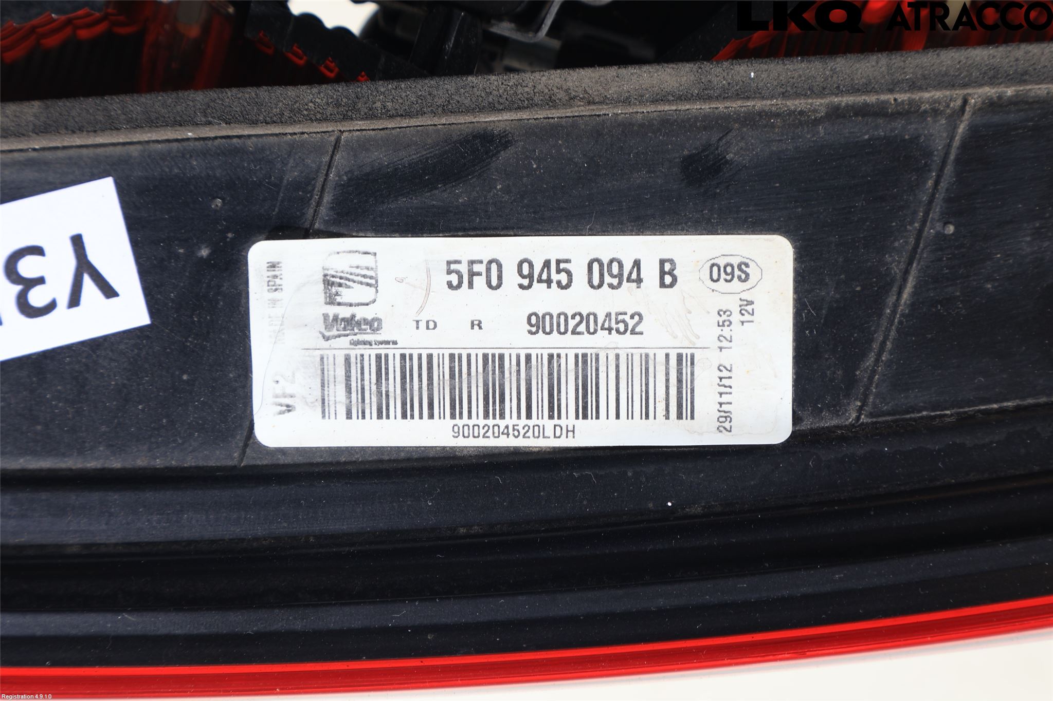 Seat LEON 13-20 Bakljus Lucka Hö