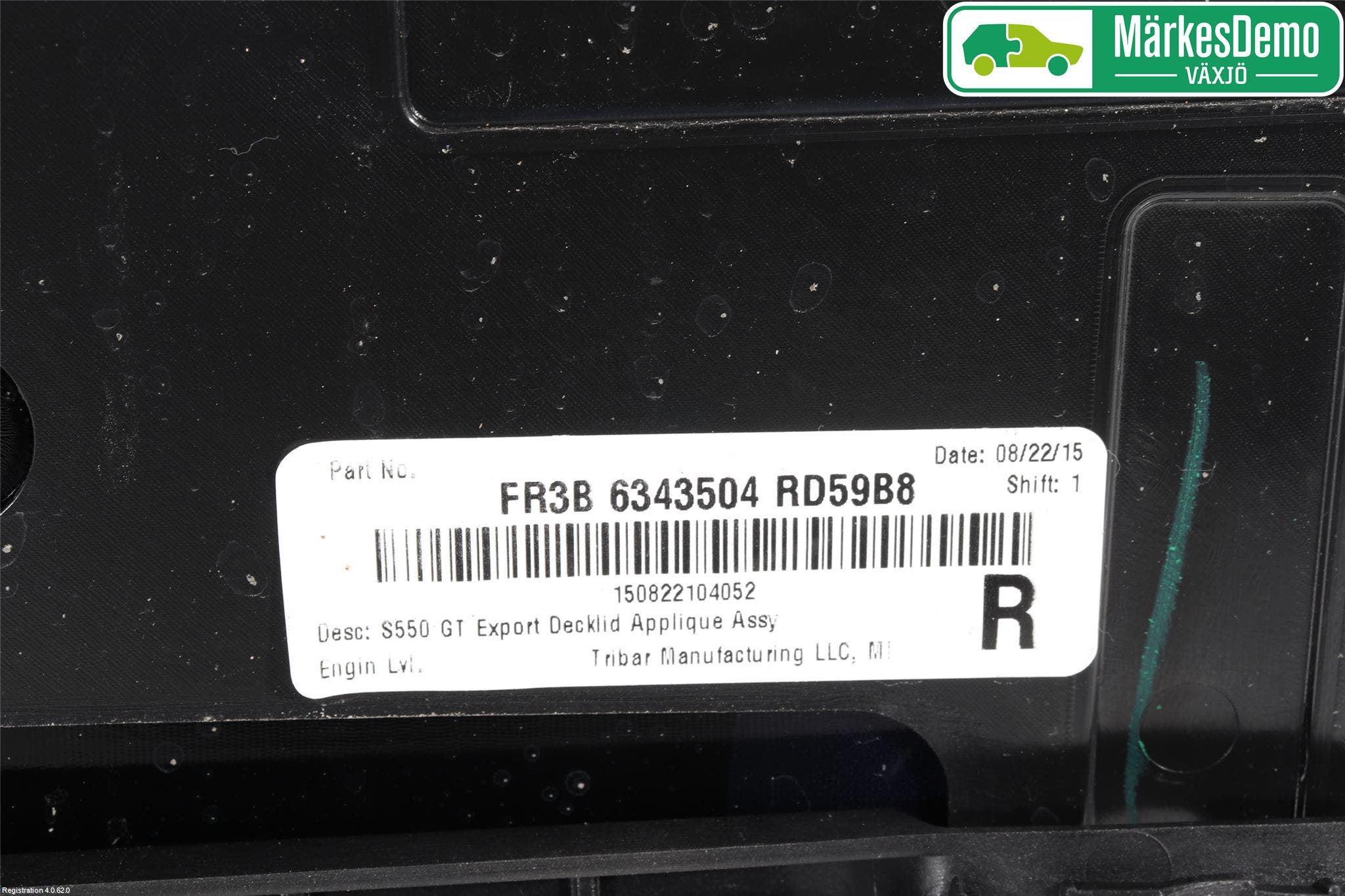 Ford MUSTANG VI 15-22 Reflexramp-Dekorramp