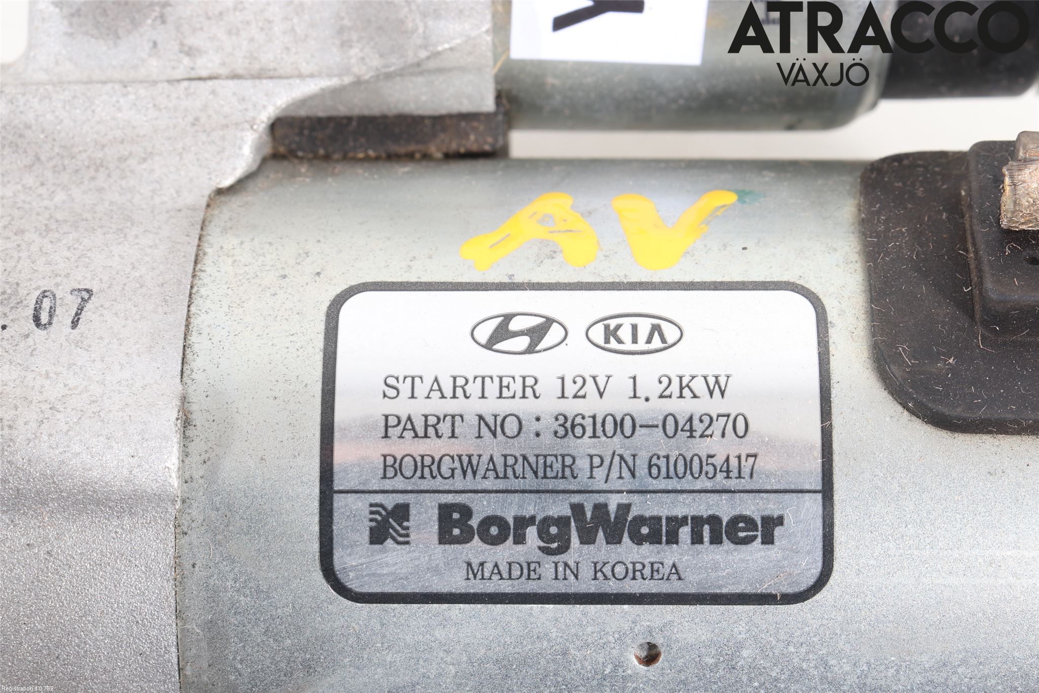 Hyundai i20 GB 15-20 Startmotor