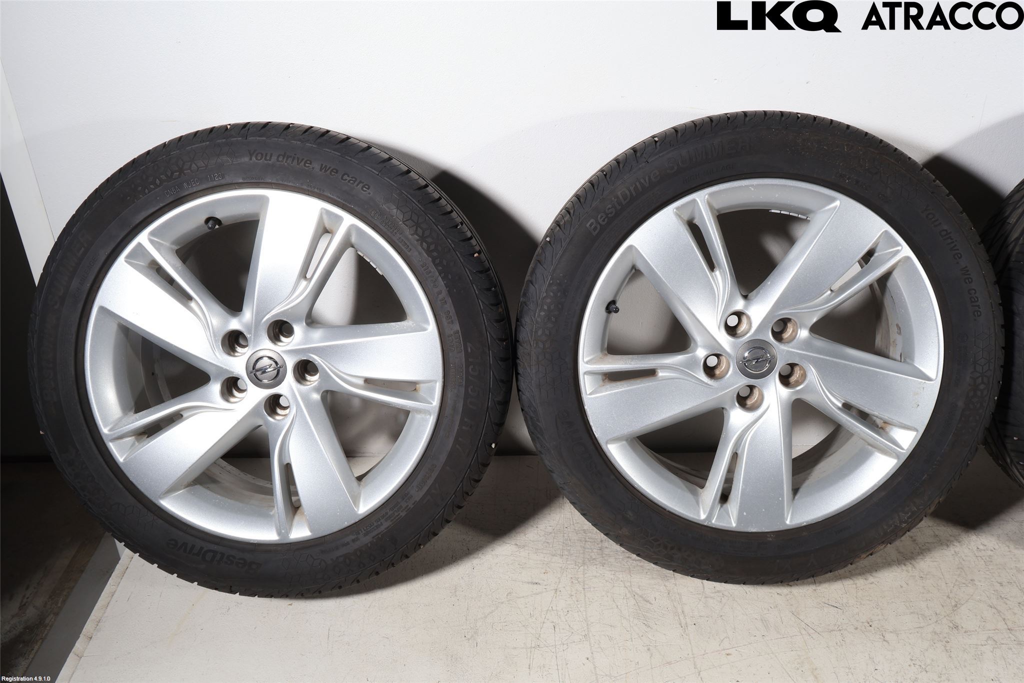 Opel ASTRA J 10-15 Sommardäck Alumfälg 4St