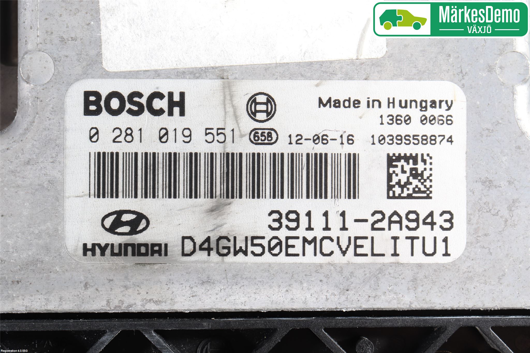 Hyundai i30 GD 13-17 Styrenhet Insprut Bensin