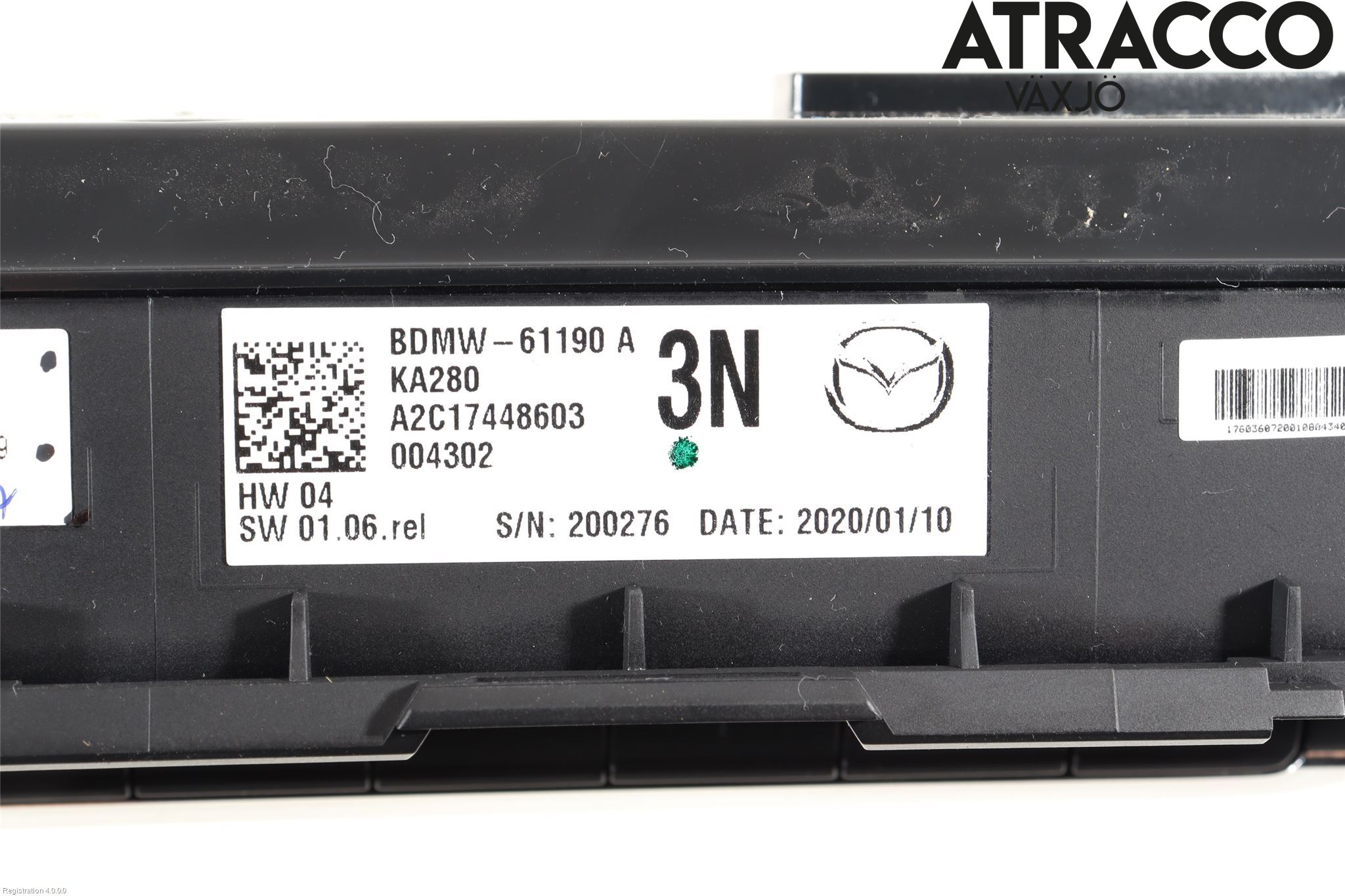 Mazda 3 IV 19- Ac Styrenhet Ac Manöveren