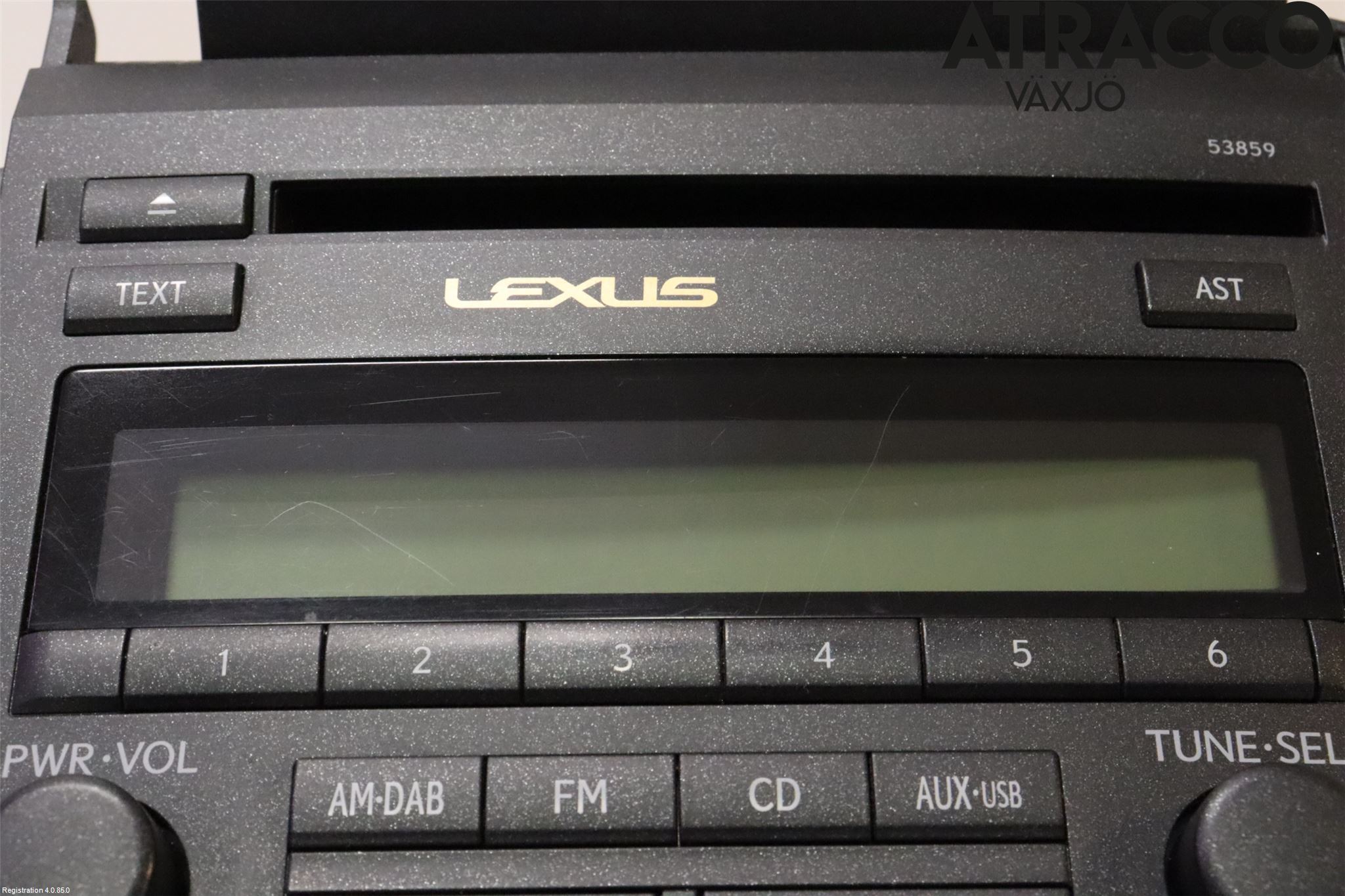 Lexus CT 200h Cd Radio - Multimediapanel