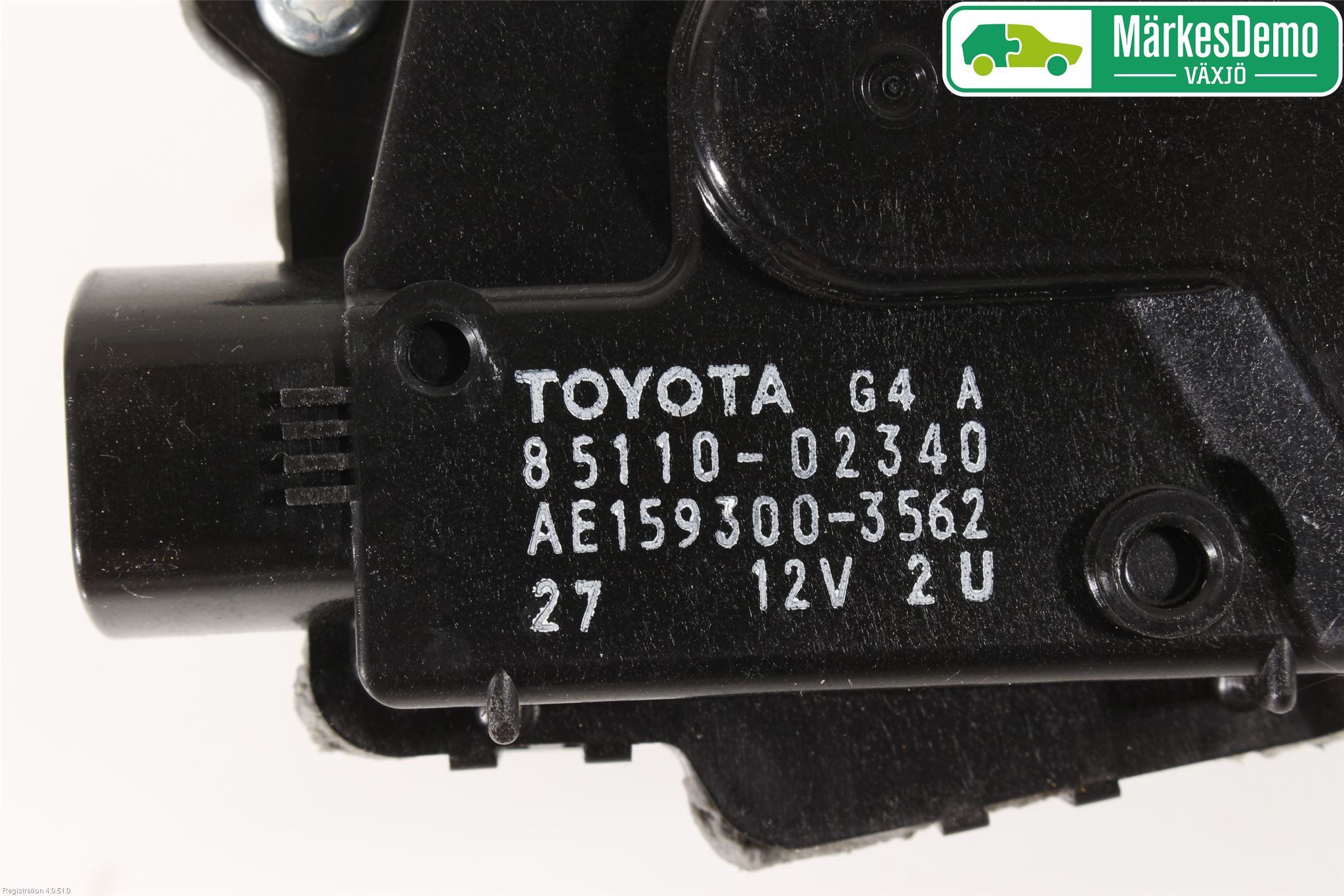 Toyota AURIS 13-19 Torkarmotor Vindruta