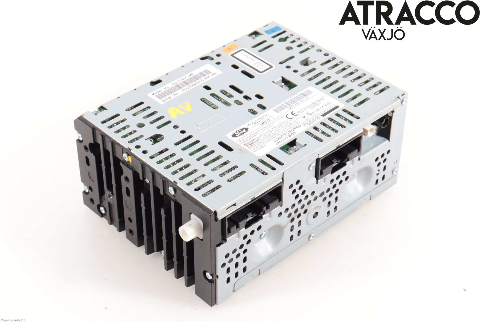 Ford RANGER 22- Styrenhet Multimedia