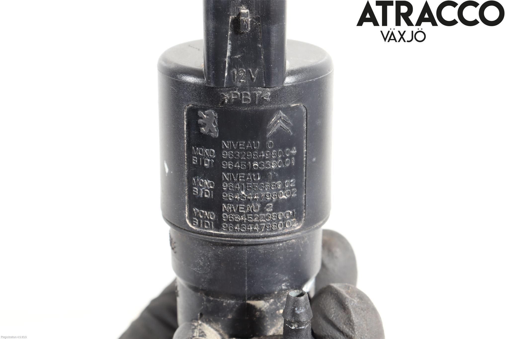 Peugeot EXPERT 15-16 Spolarpump Vindruta
