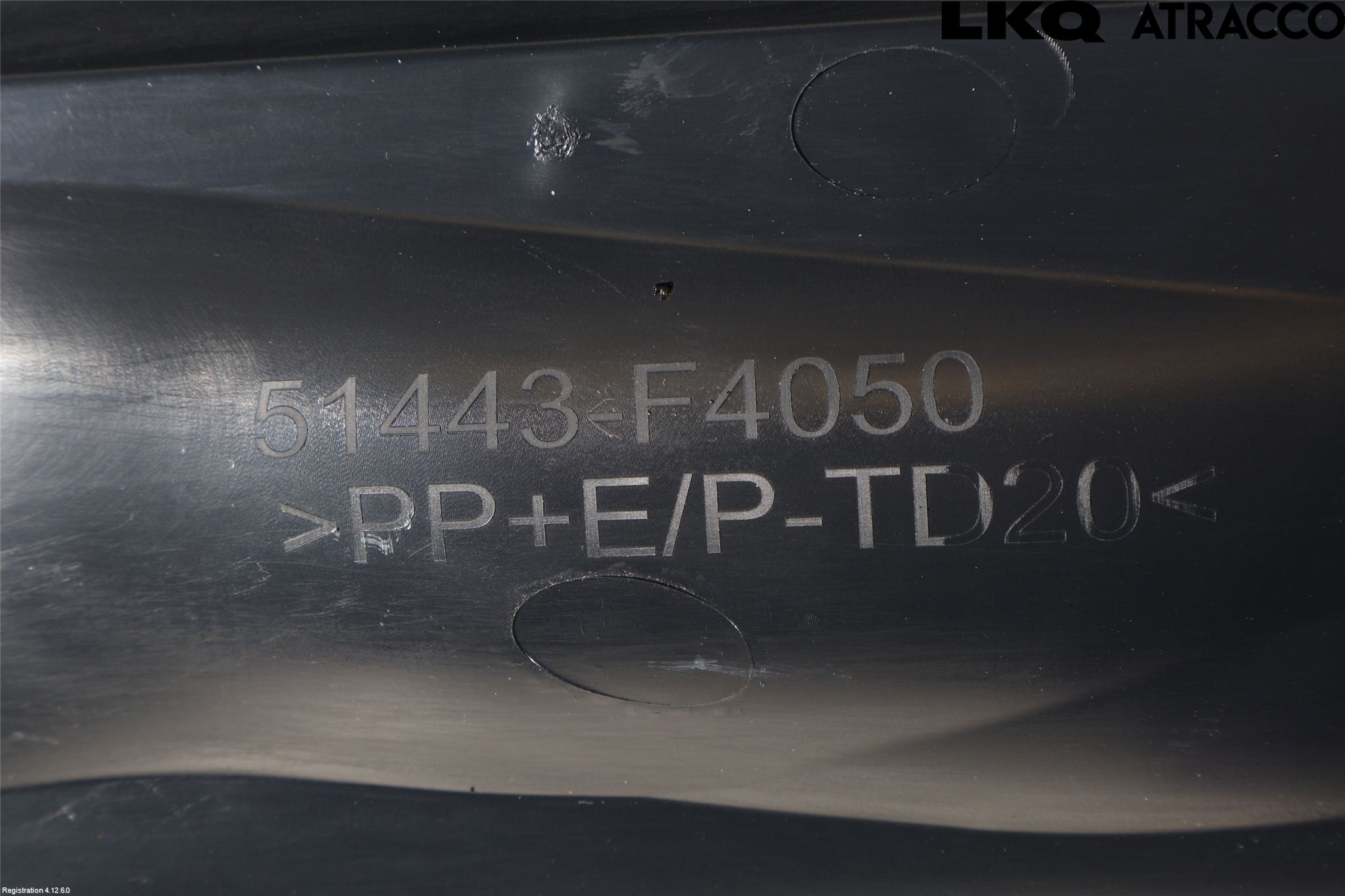 Toyota C-HR 24- Hasplåt Plåt-Plast