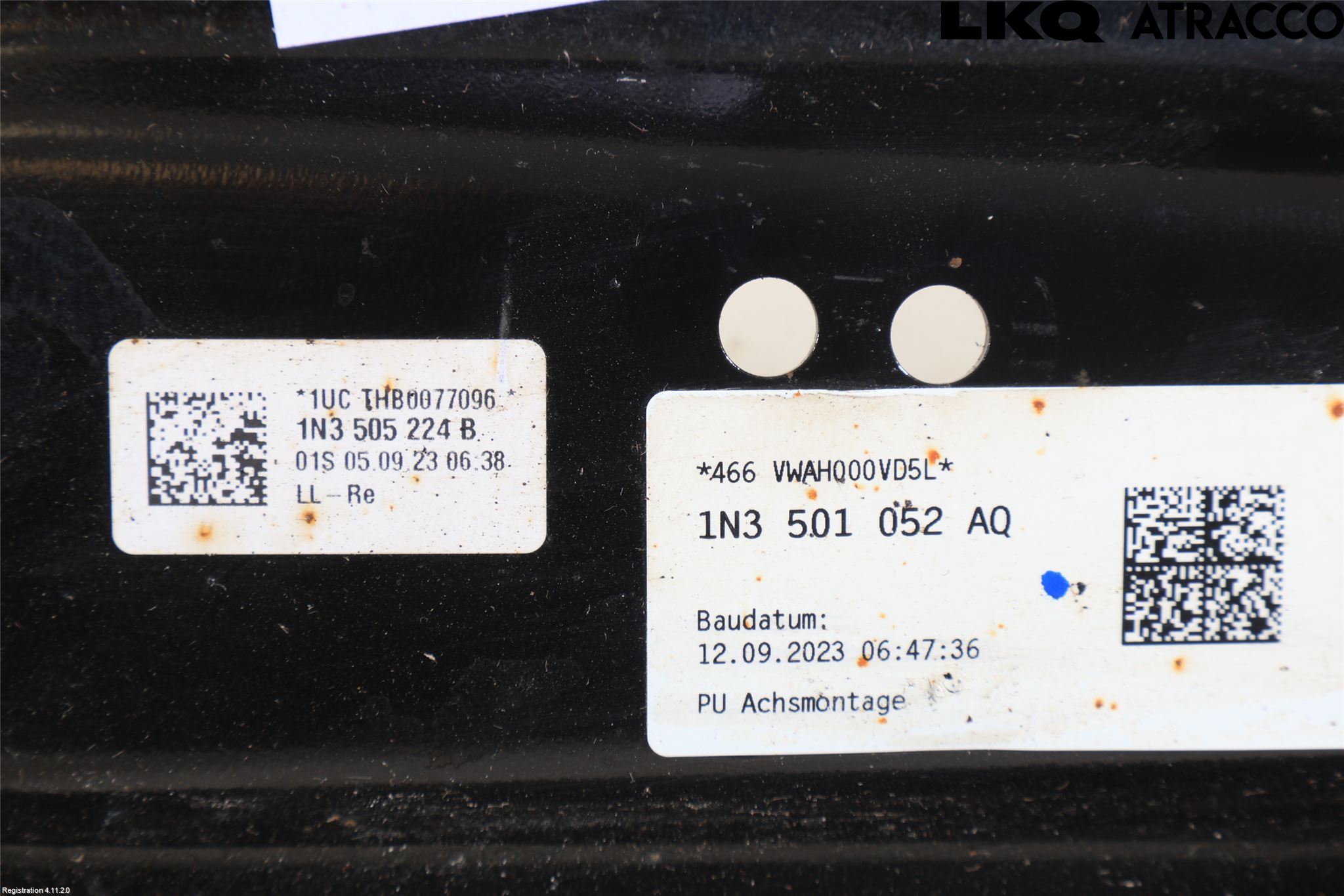 Volkswagen VW ID BUZZ/CARGO 22- Bärarm Bak Höger