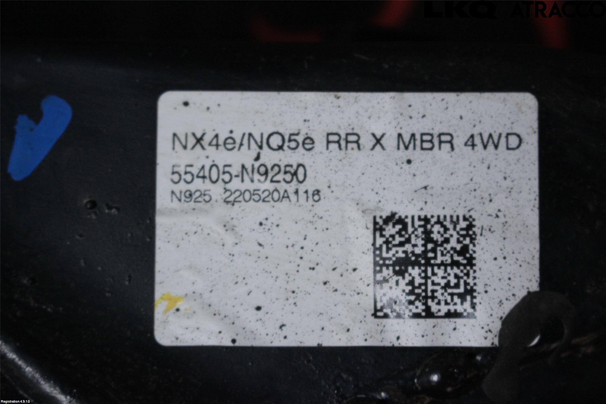 Hyundai TUCSON 05- Bakaxelbalk