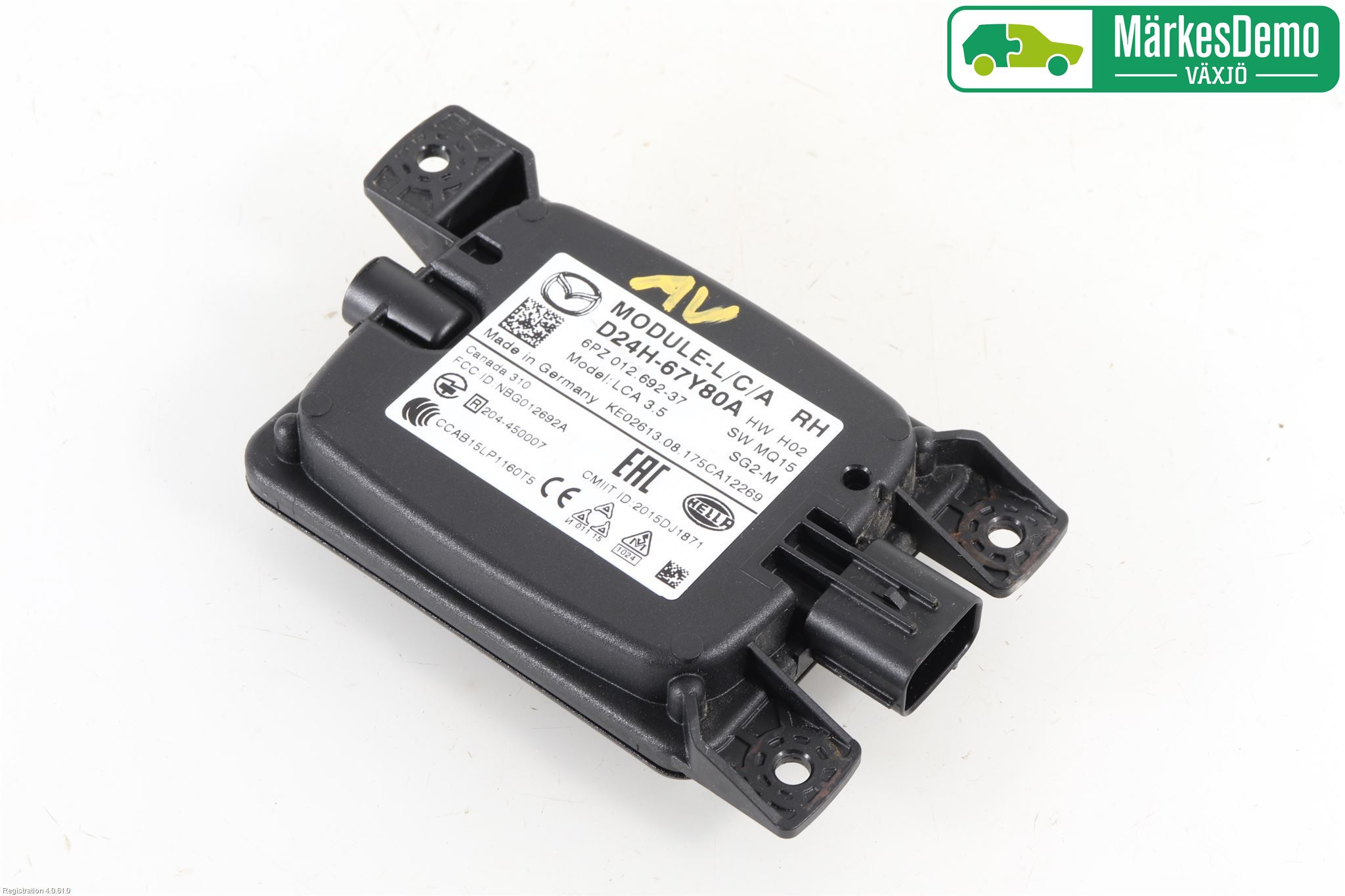 Mazda CX-3 Sensor Aktivt Kollisionsskydd