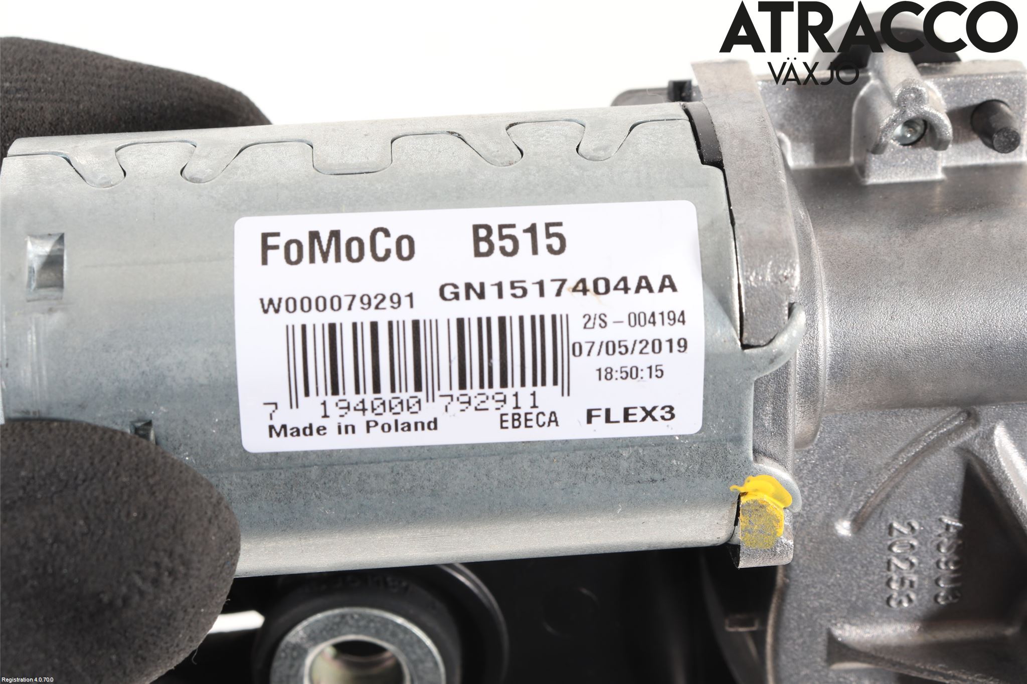 Ford ECOSPORT 17- Torkarmotor Baklucka