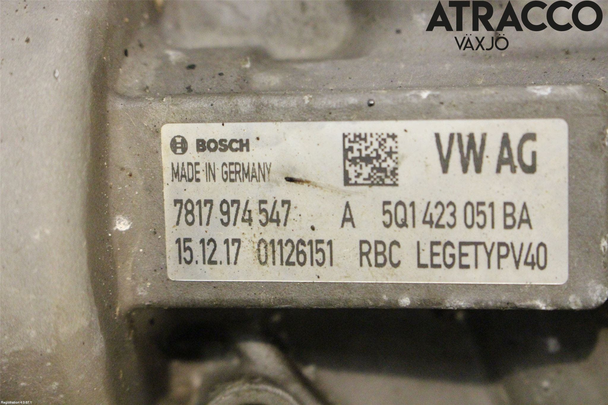 Volkswagen VW GOLF / E-GOLF VII 13-20 Styrväxel-Snäcka Elektrisk