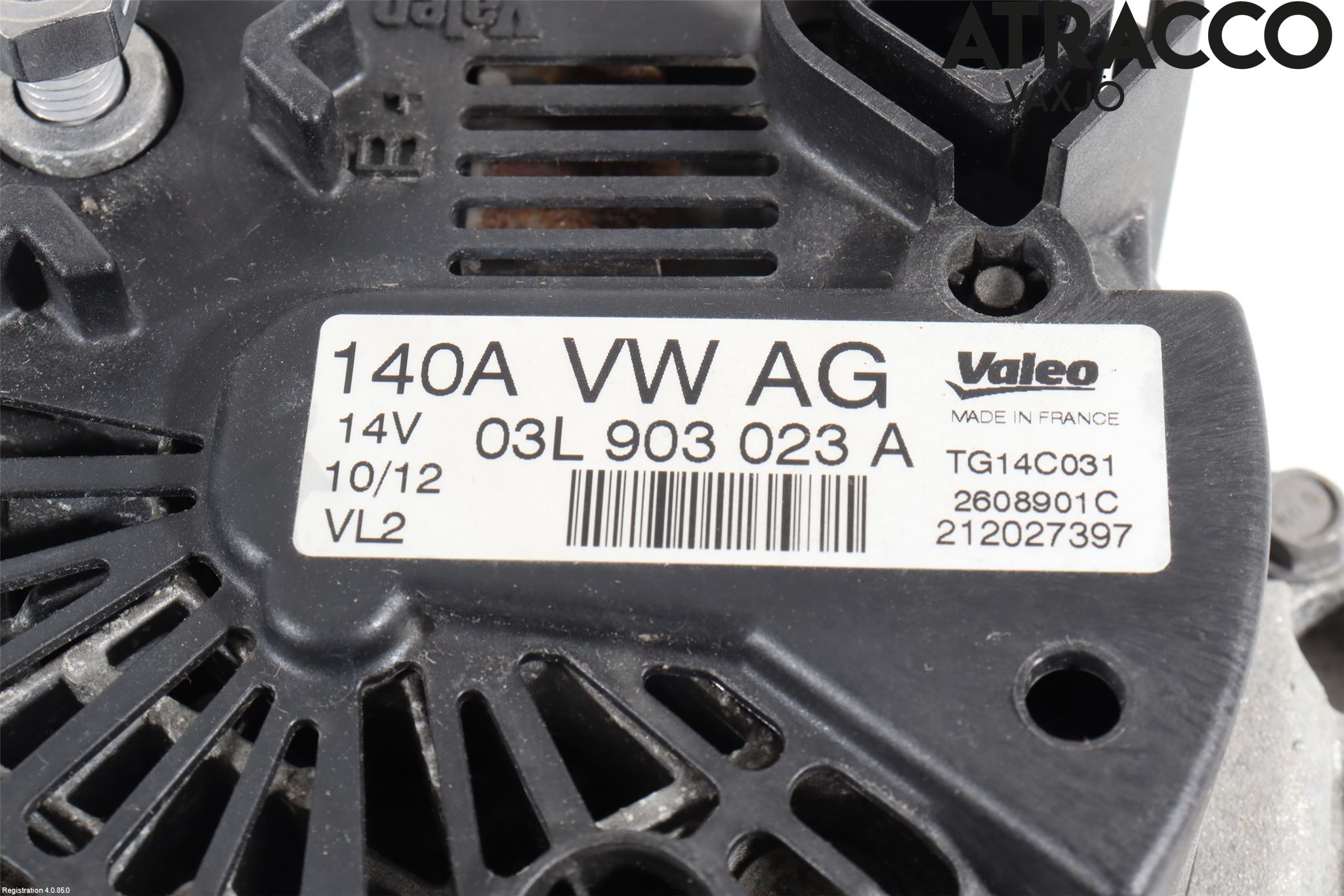Volkswagen VW GOLF VI 09-13 Generator