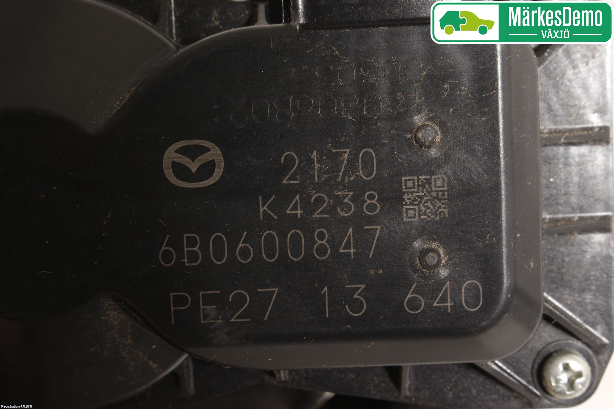 Mazda CX-3 Injspjällhus