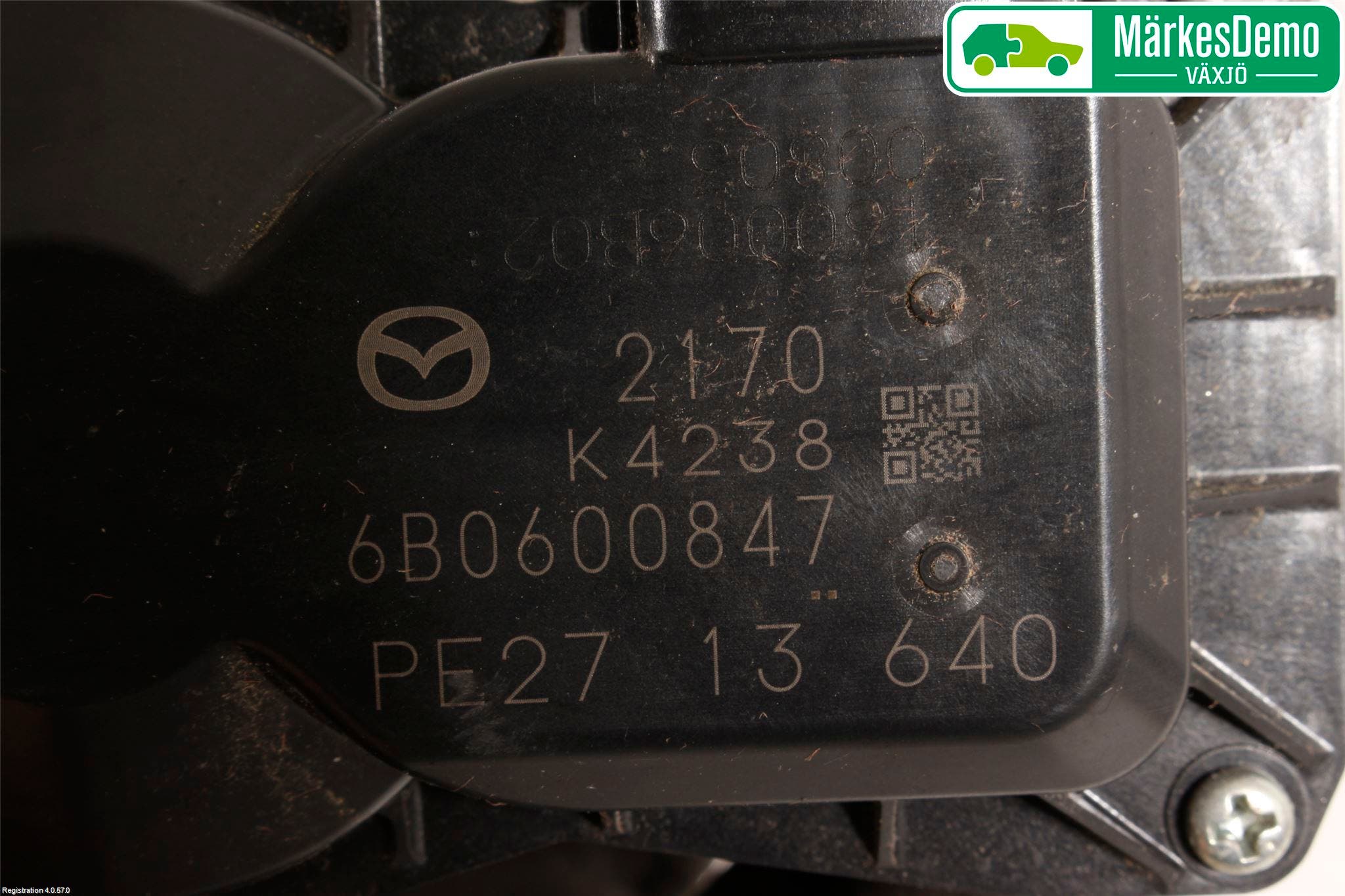 Mazda CX-3 Injspjällhus