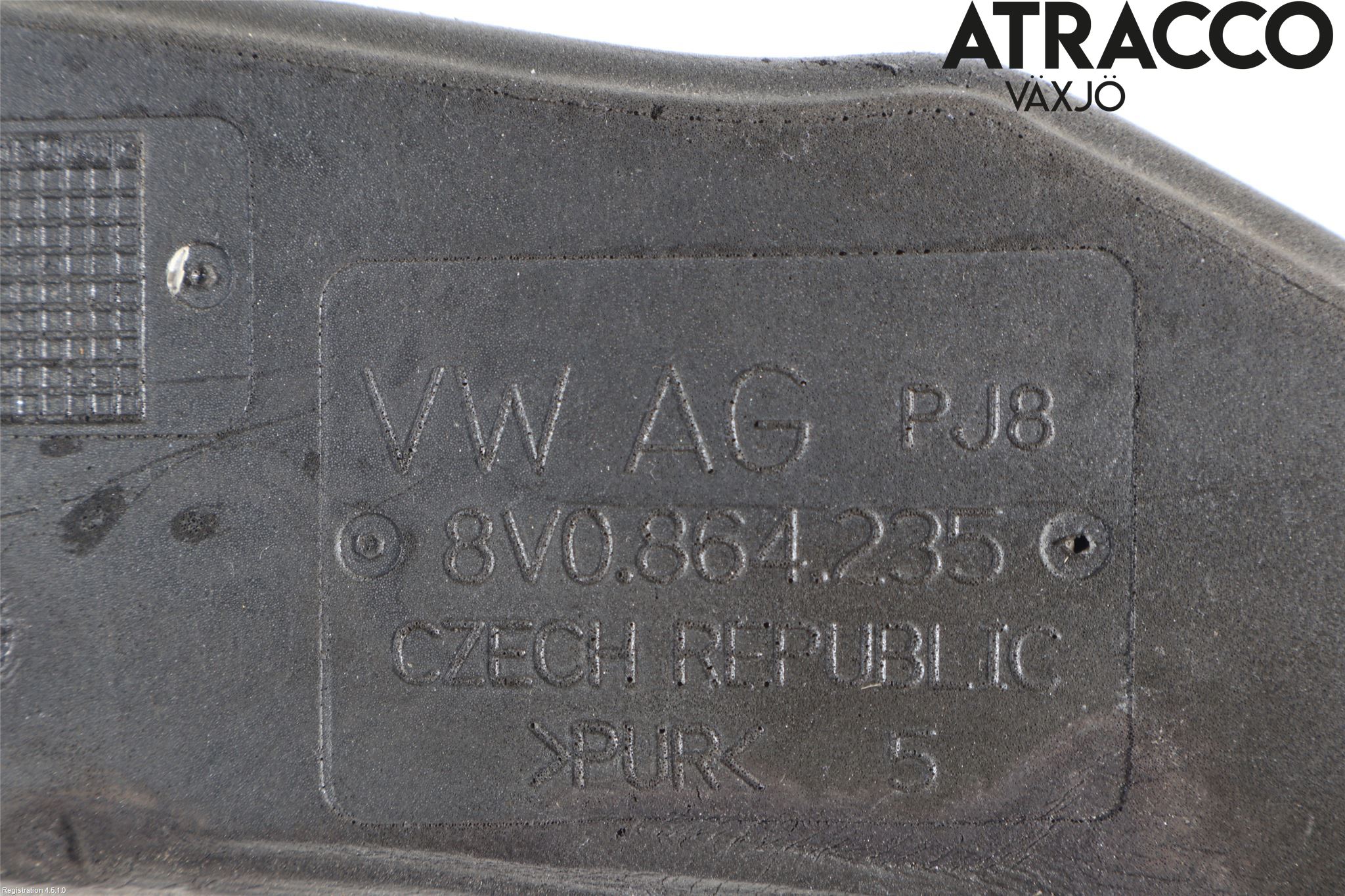 Audi A3/S3 8V 13-20 Skärm Inner